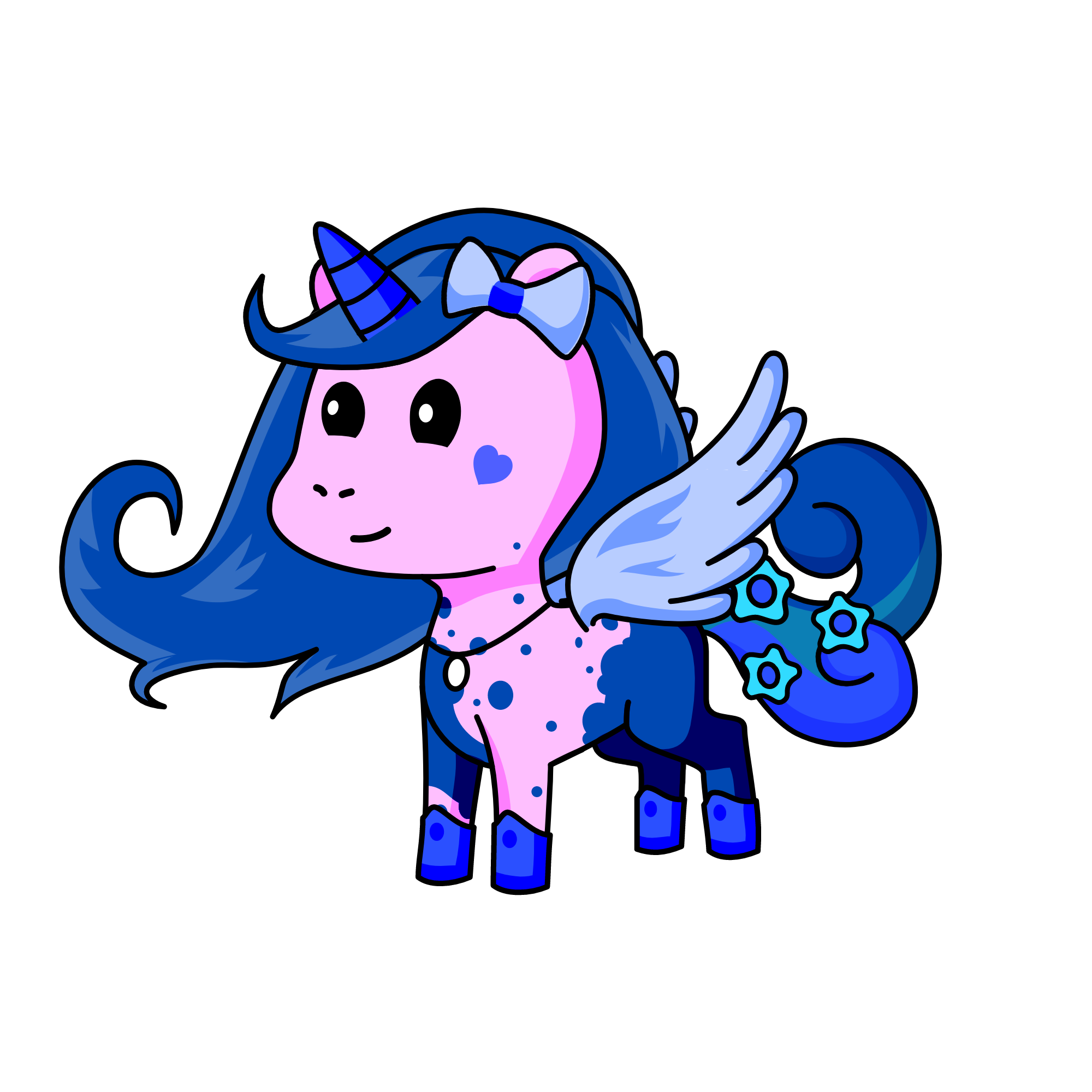Sky, the unicorn