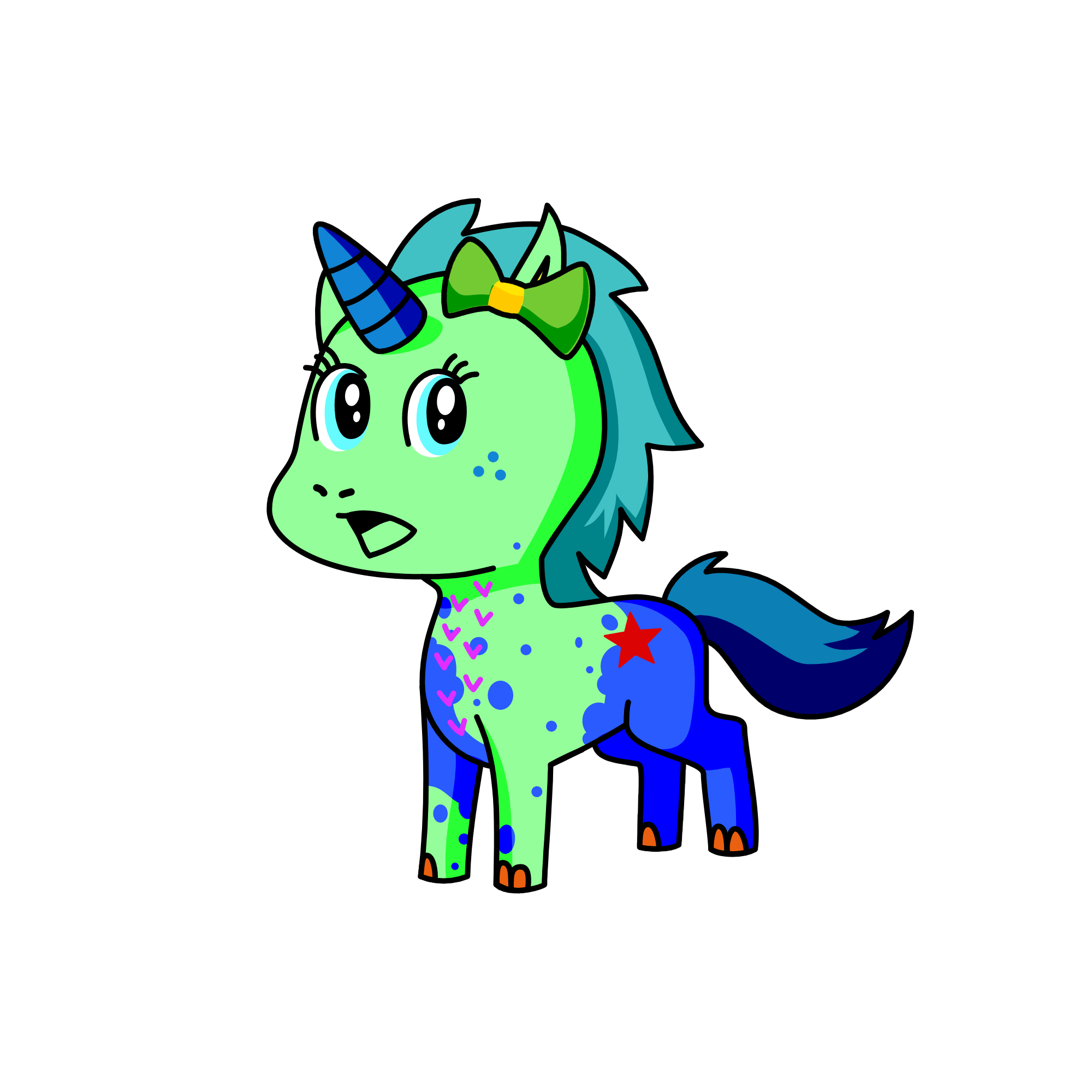 Molly, the unicorn