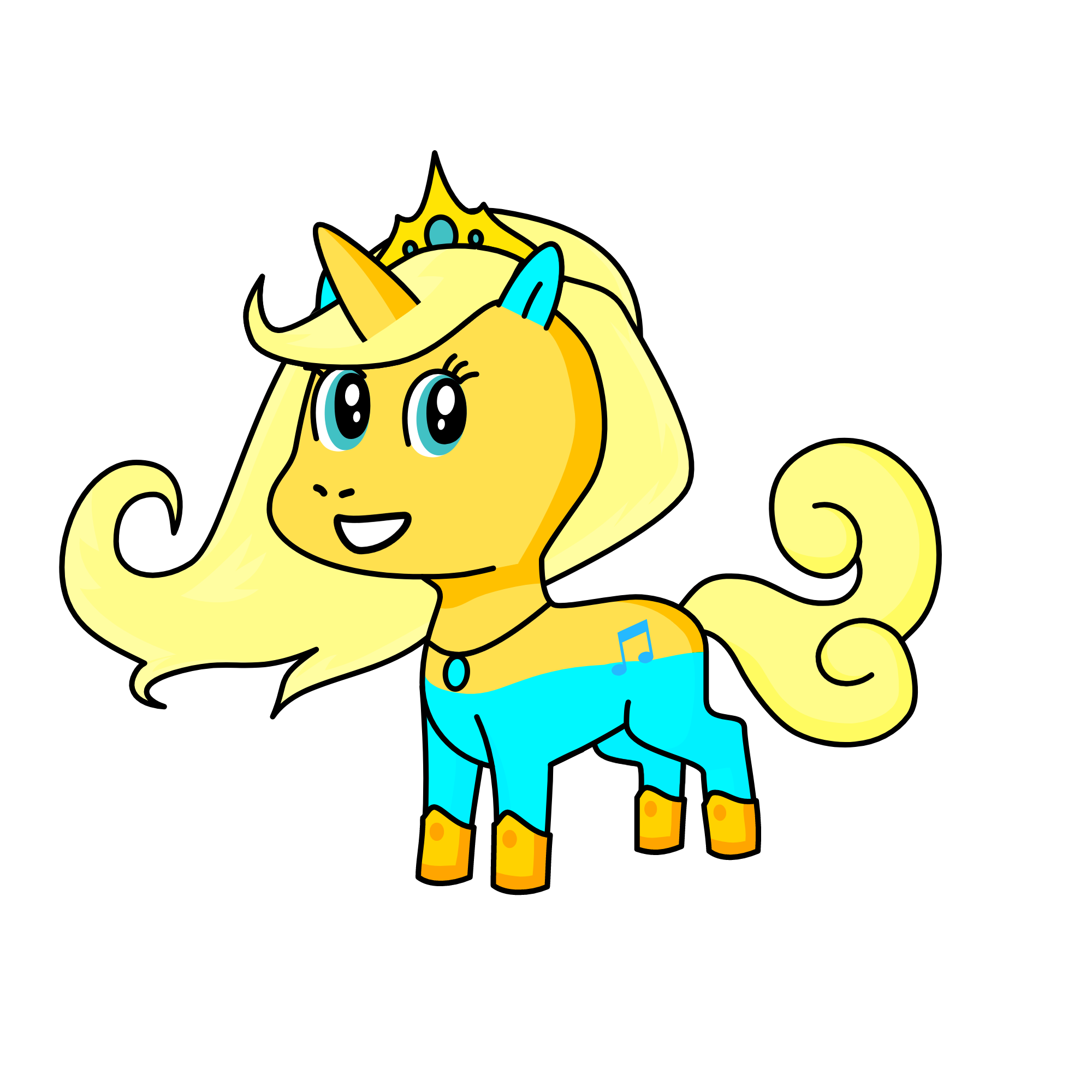 elsa, the unicorn