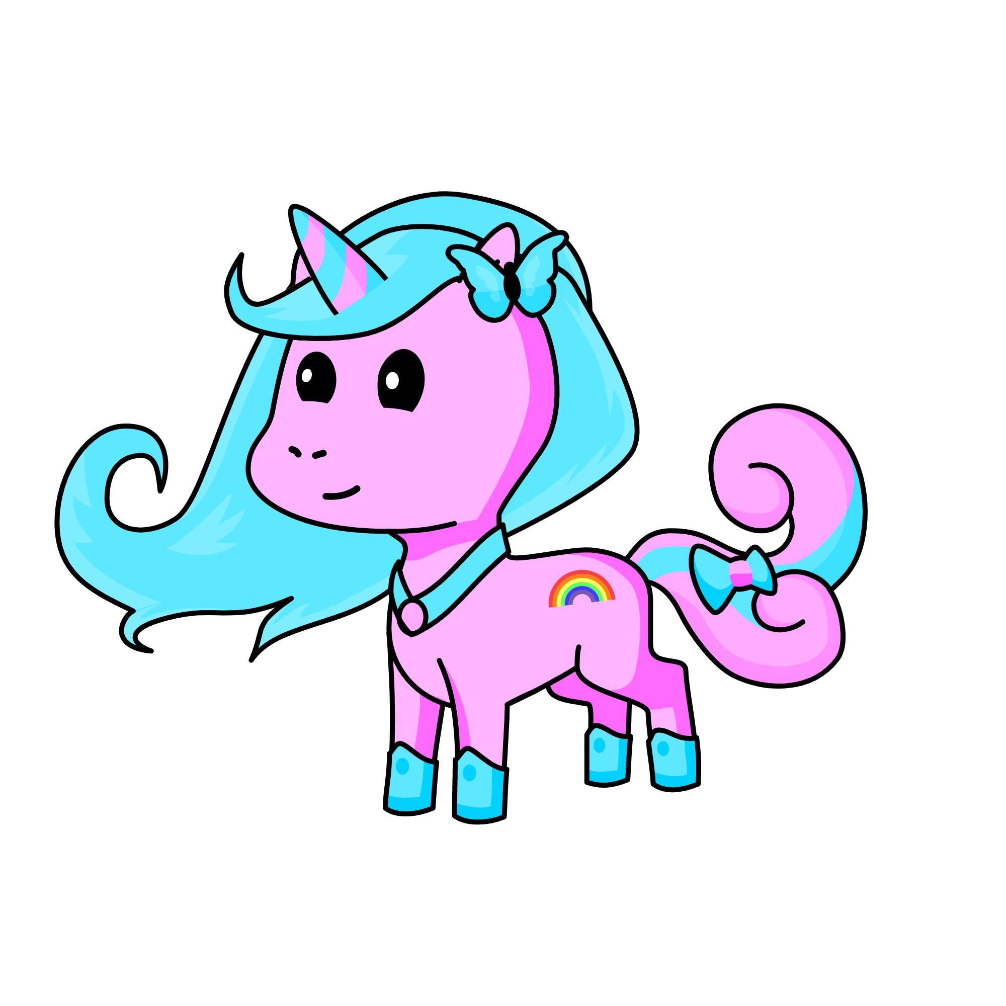 Cotton Candy, the unicorn