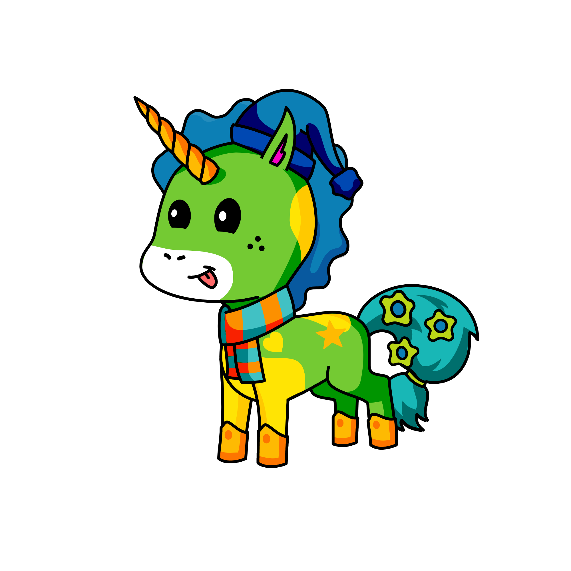 popo, the unicorn