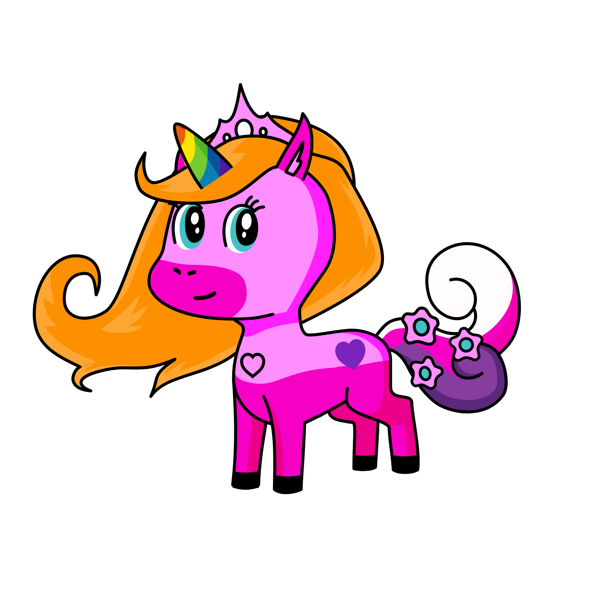 Shimmer, the unicorn