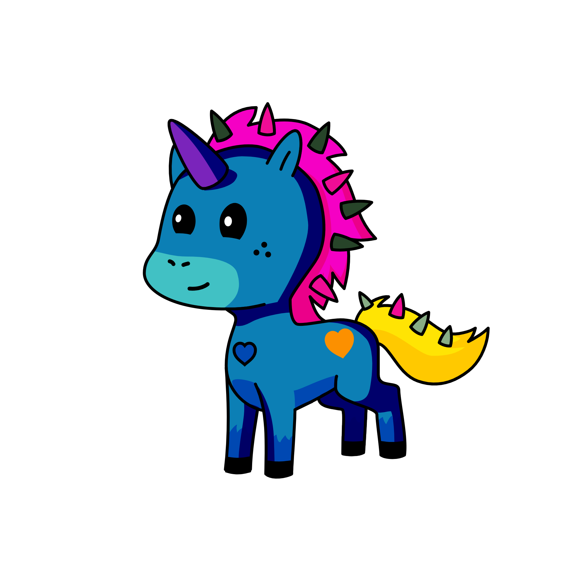 strawberra, the unicorn
