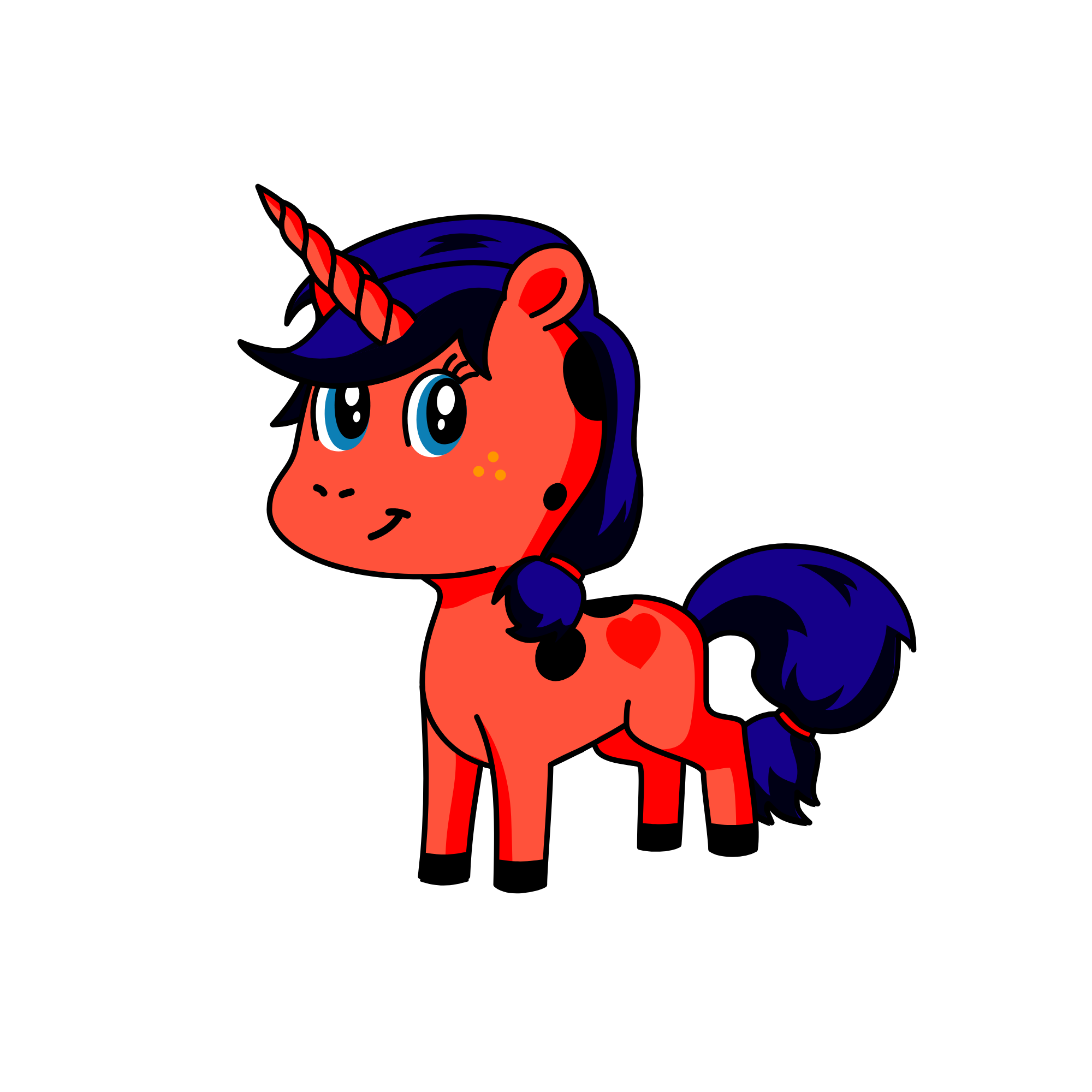 ladybug, the unicorn
