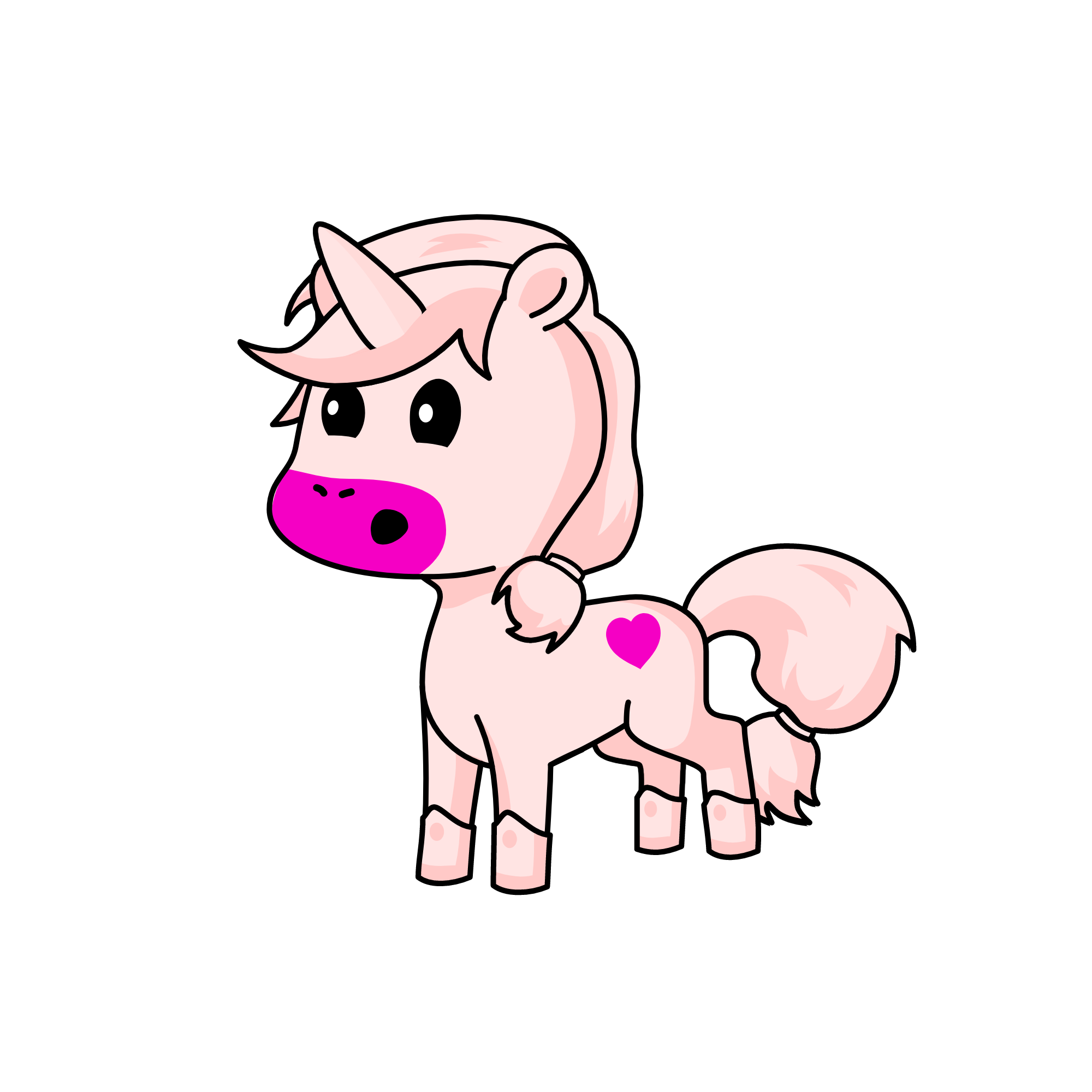 ikia (sister of ilabia), the unicorn