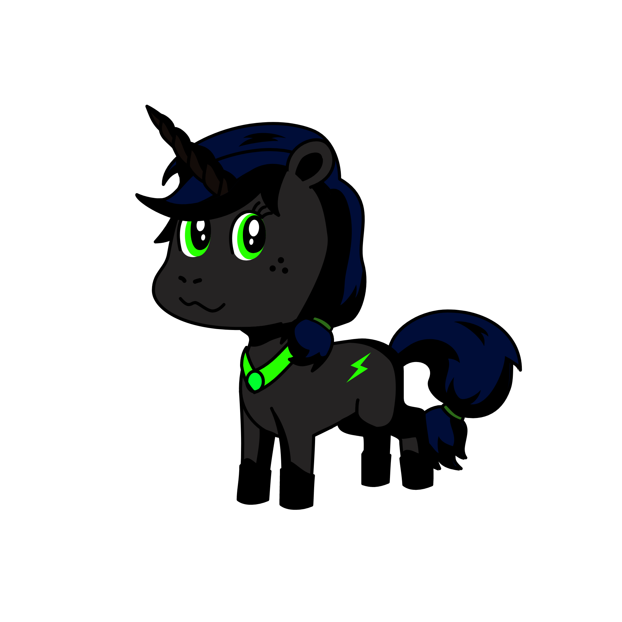 ladynoire, the unicorn
