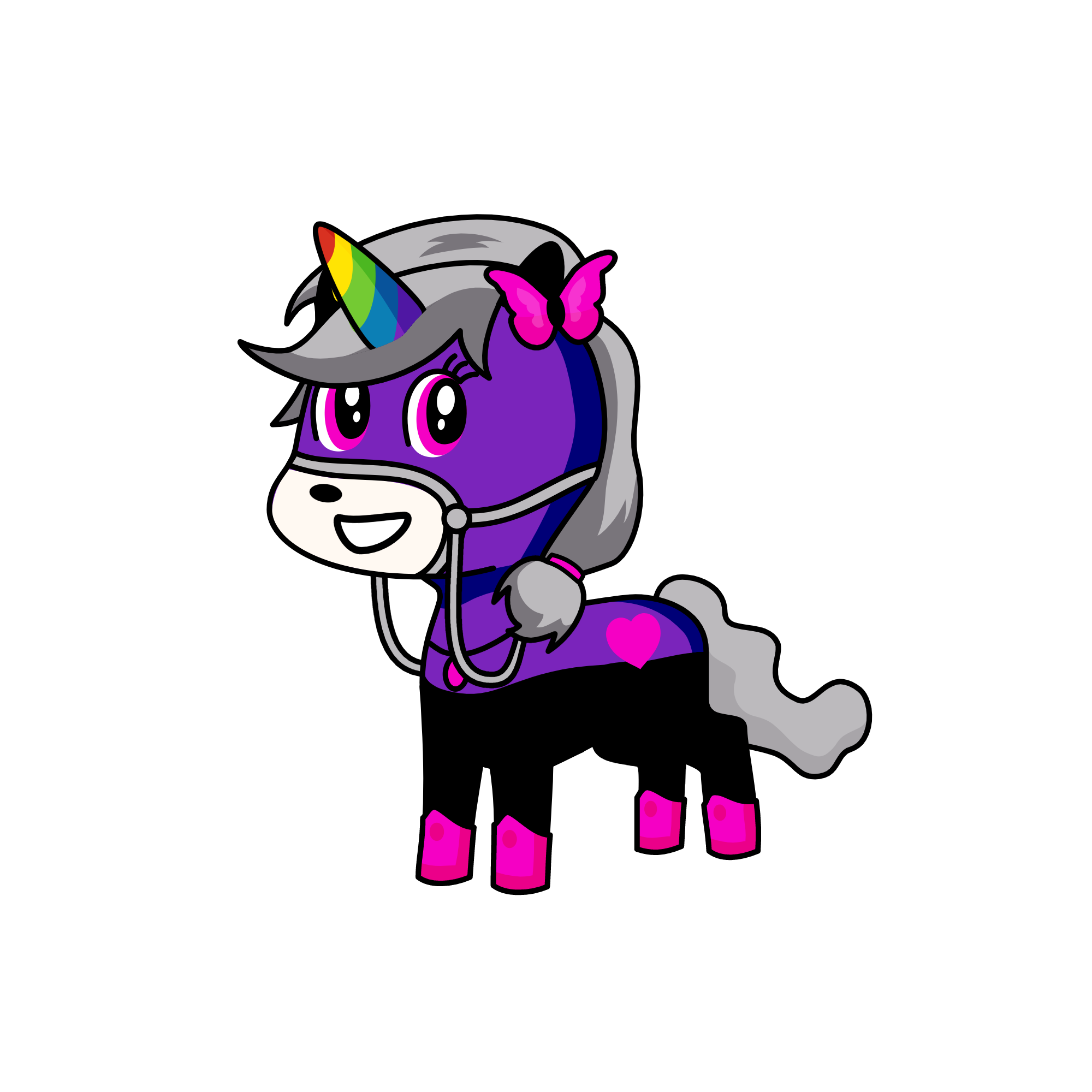 Night Butterfly, the unicorn