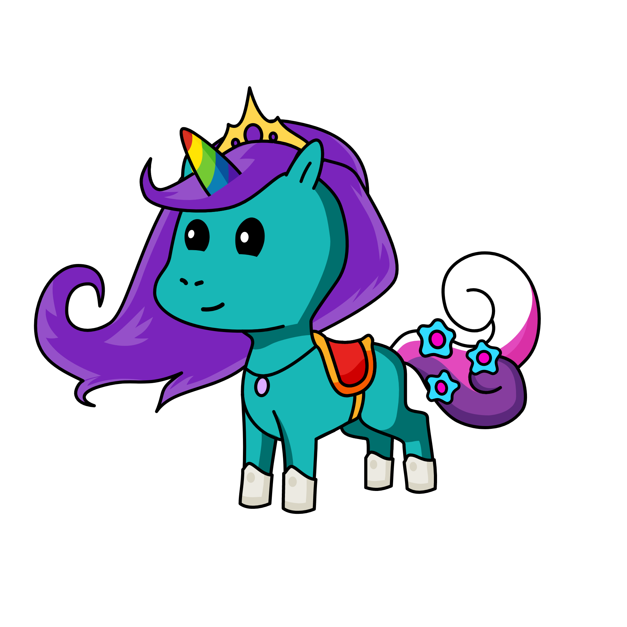 Sky, the unicorn