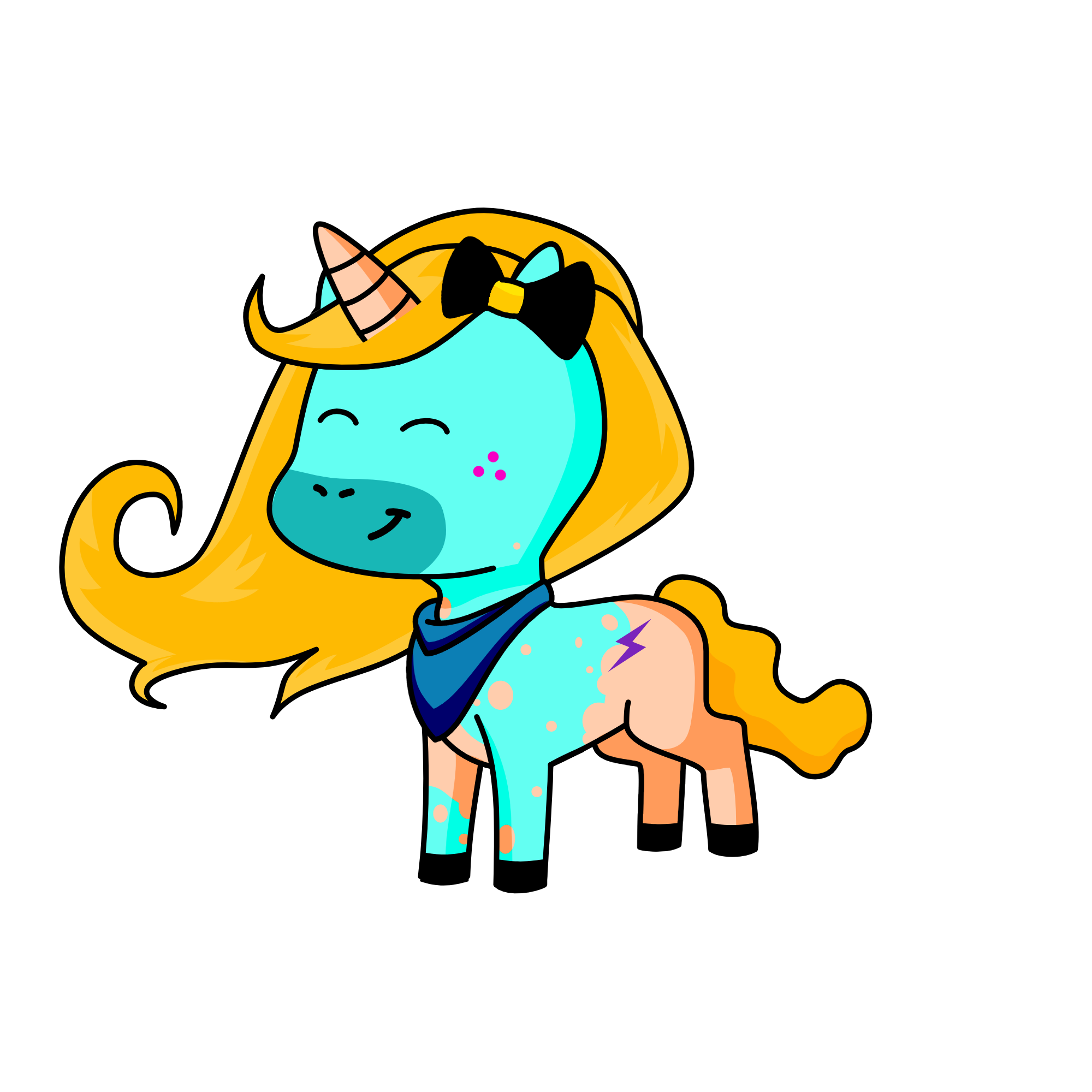 Izzy, the unicorn