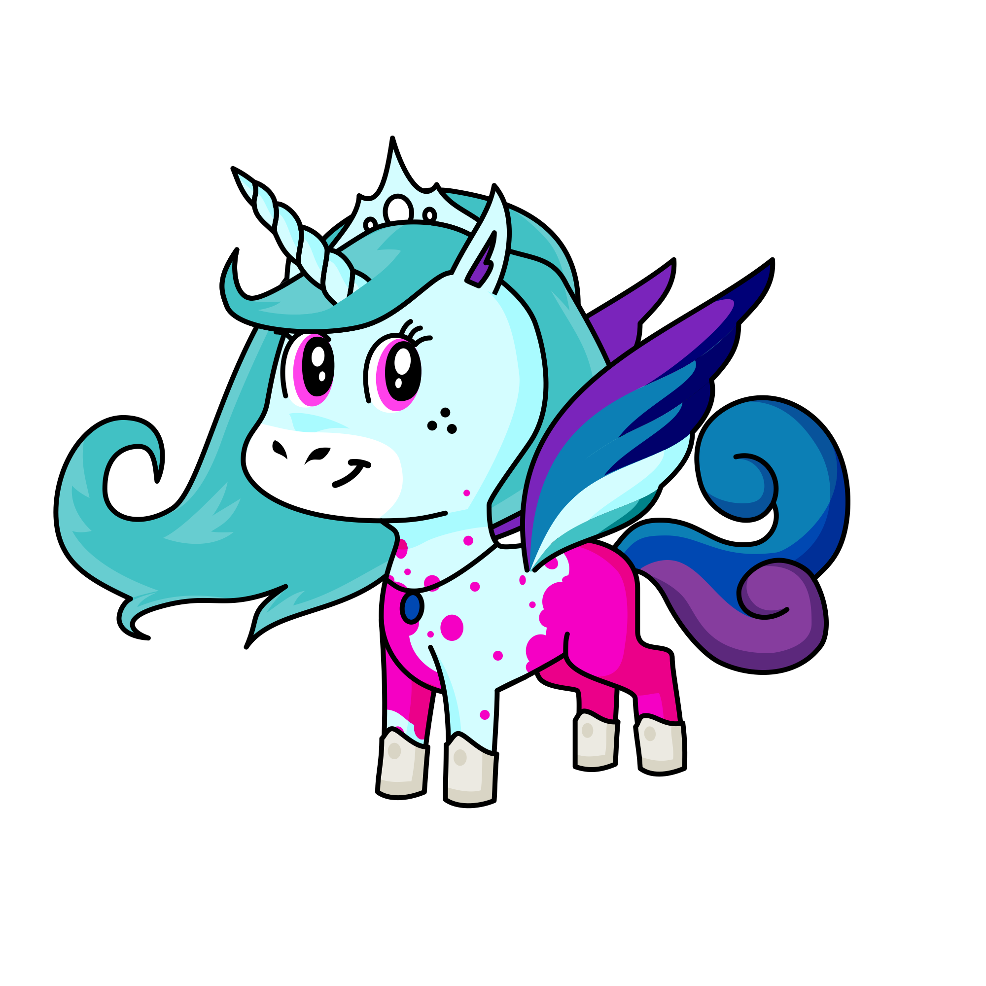 Snow , the unicorn