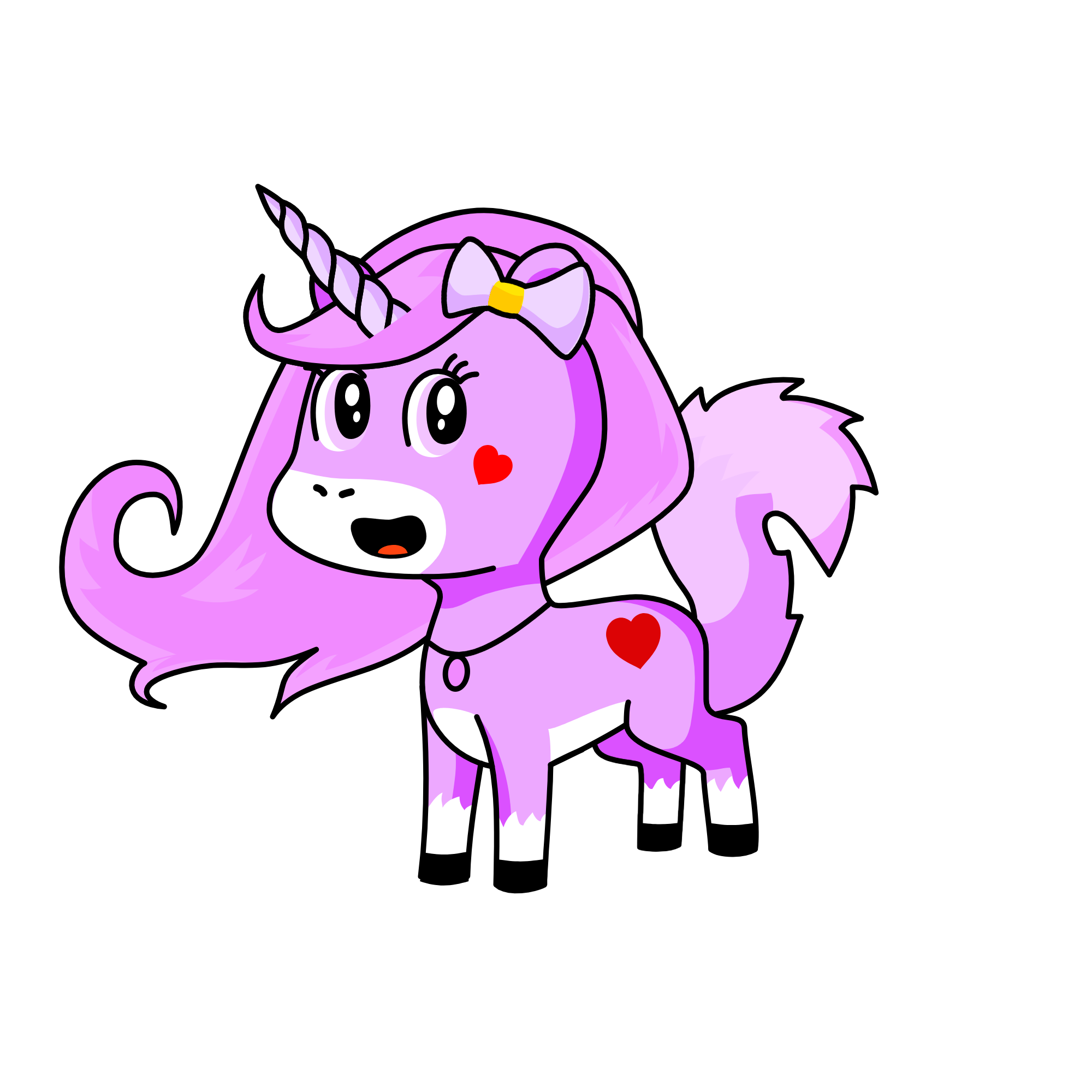 فشءة صدقة , the unicorn