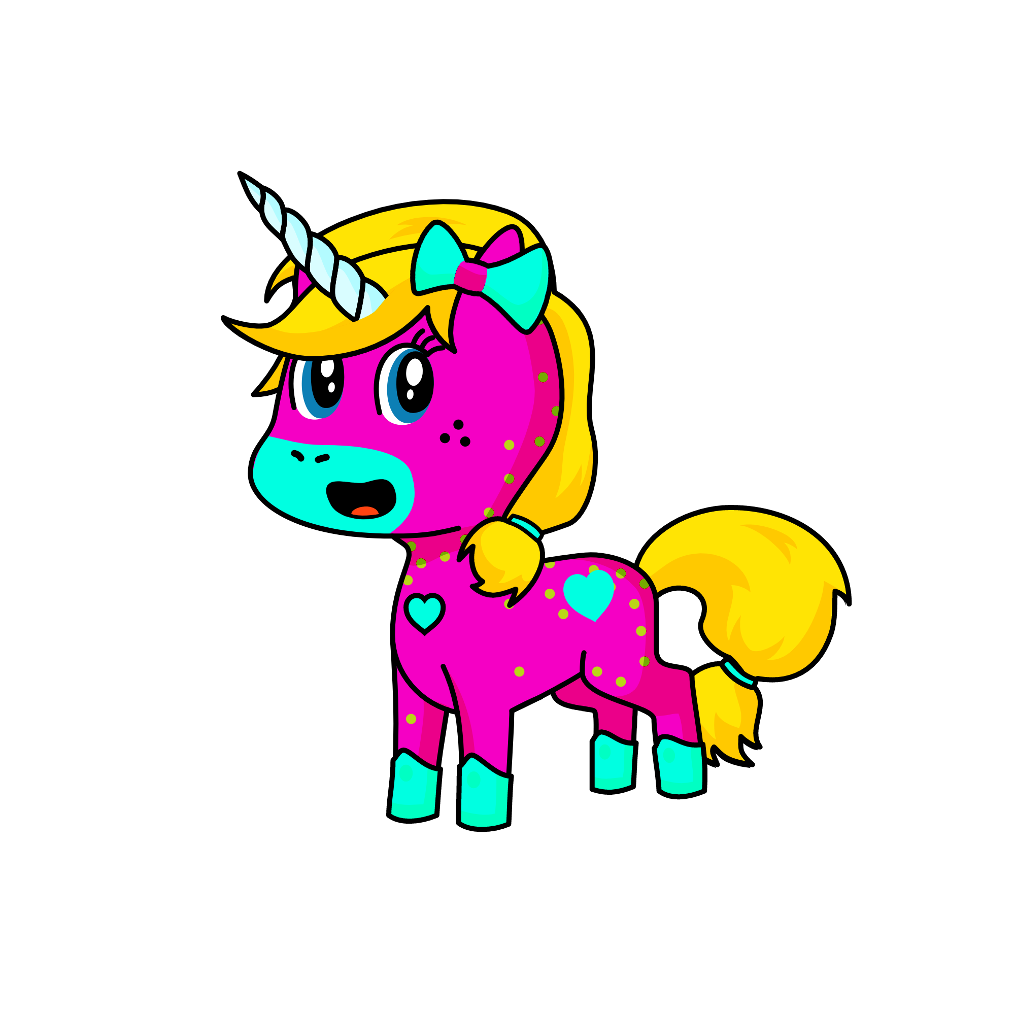 Victoria, the unicorn