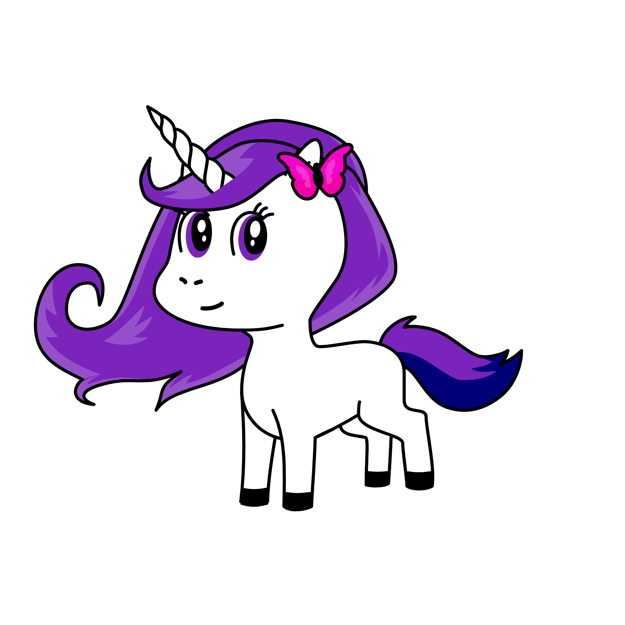 Lalia, the unicorn