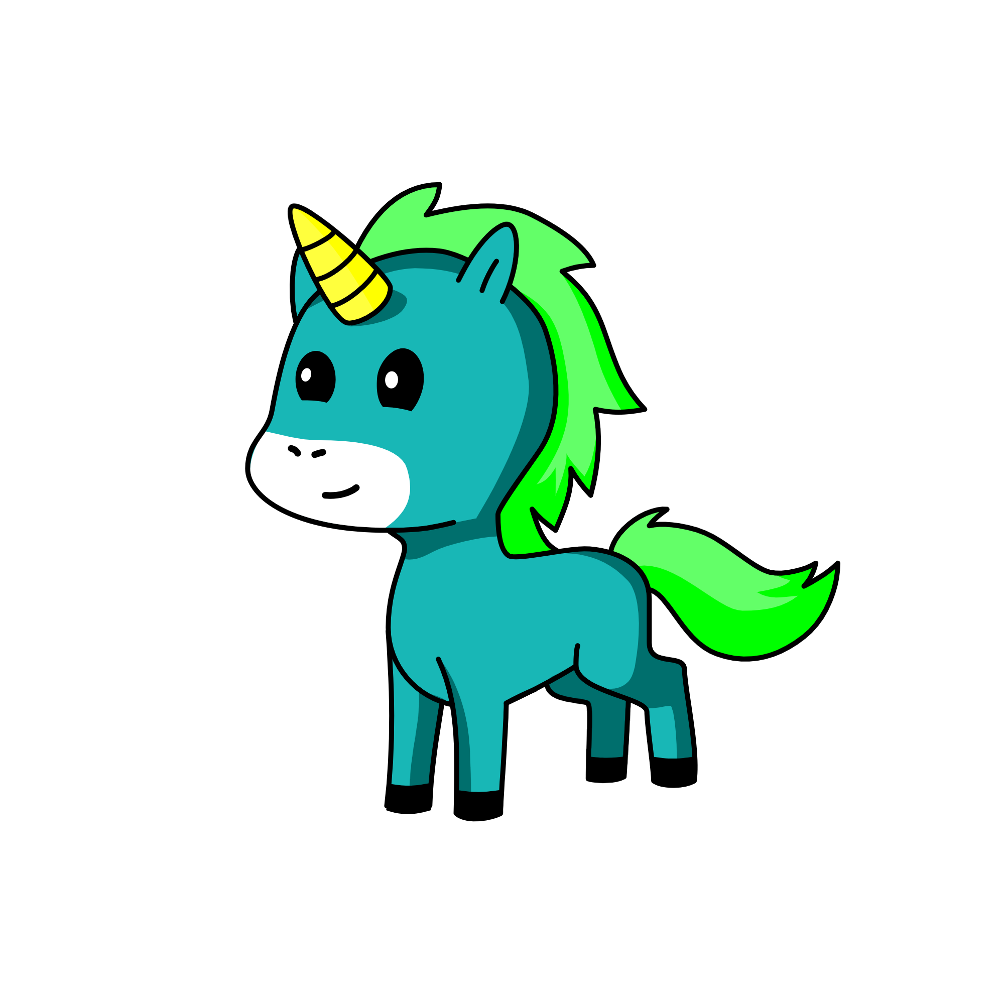 Turtle, the unicorn