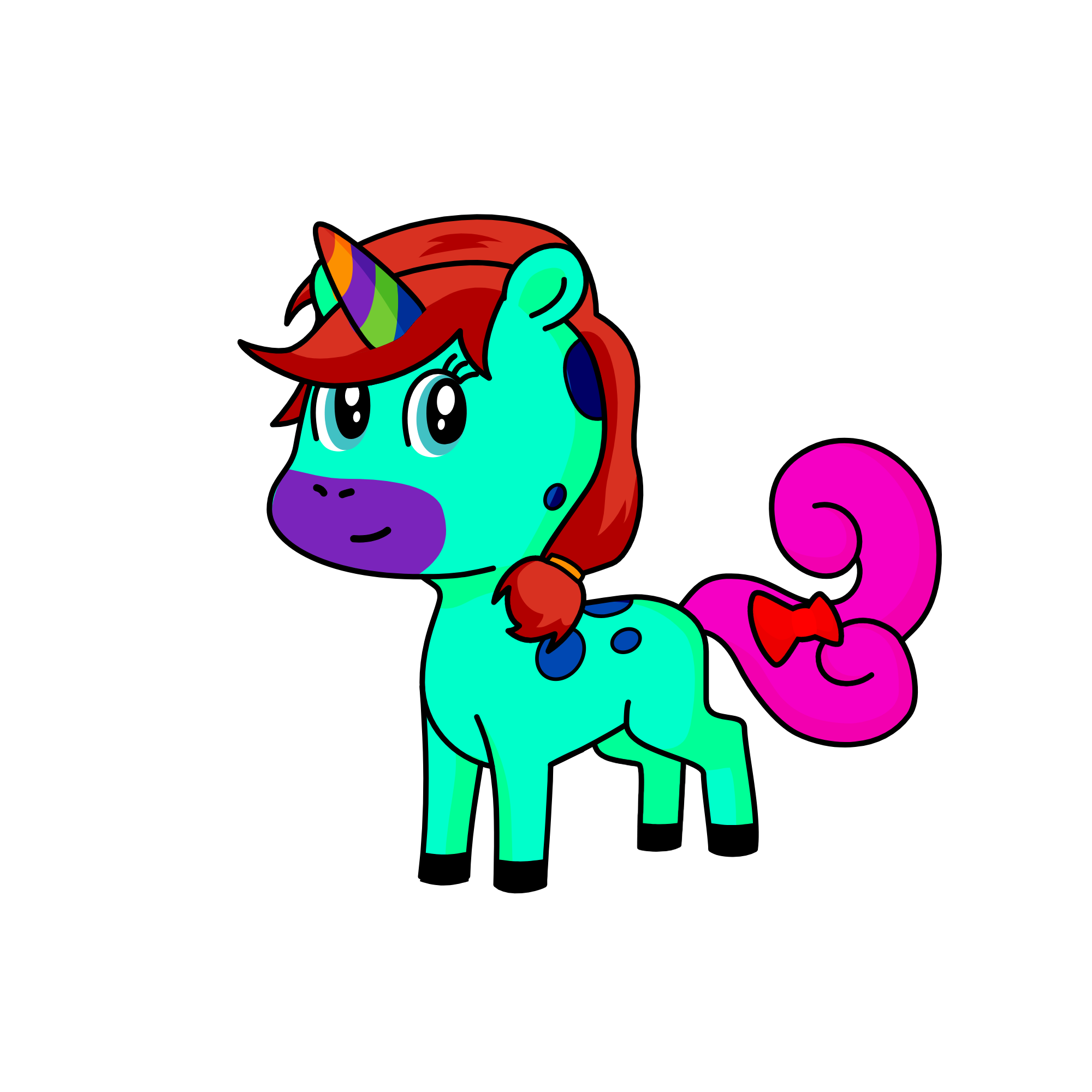 Bo, the unicorn