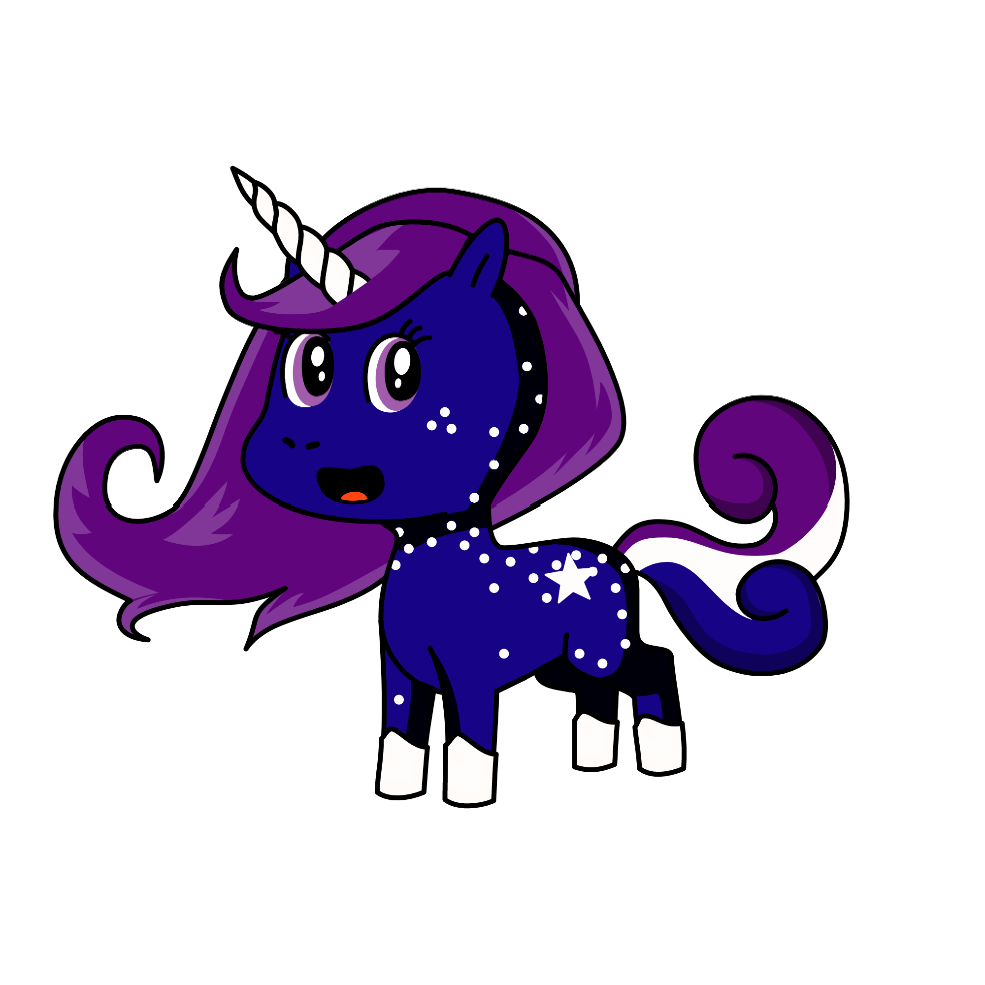 Galaxia, the unicorn