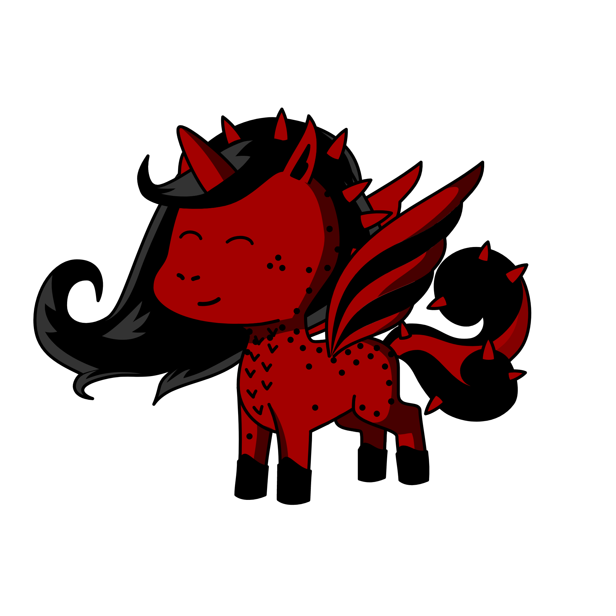 Queen Ruby, the unicorn