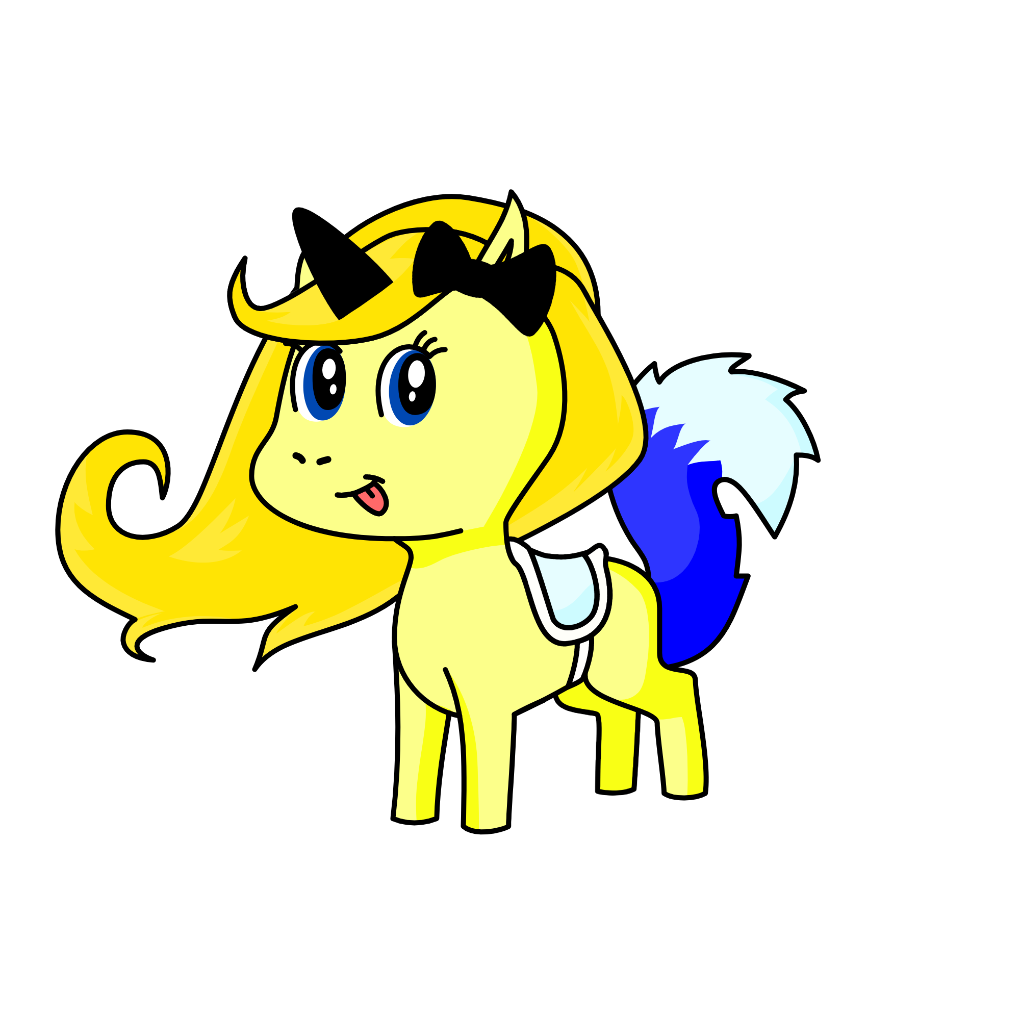 Alice in Wonderland, the unicorn