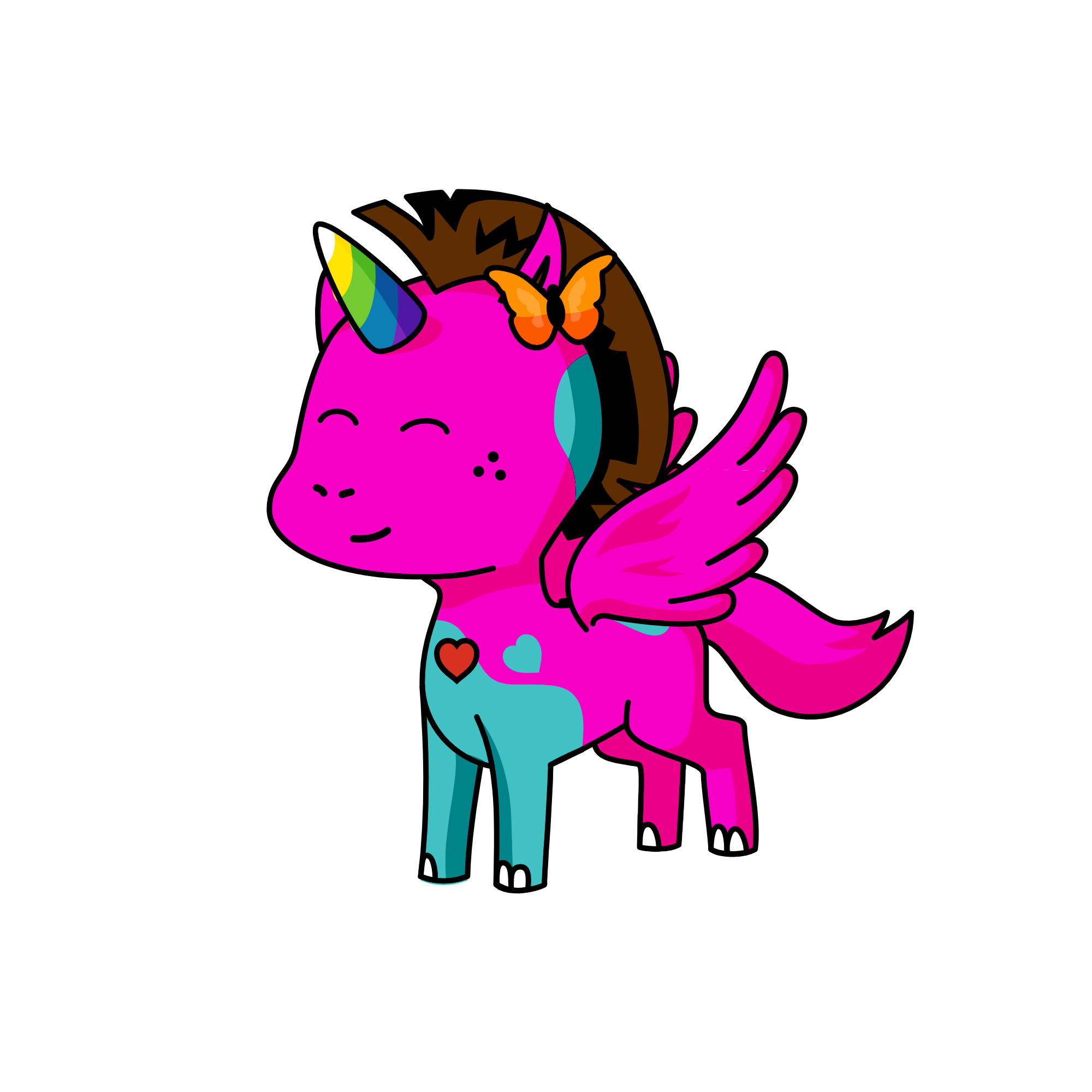 Barney, the unicorn