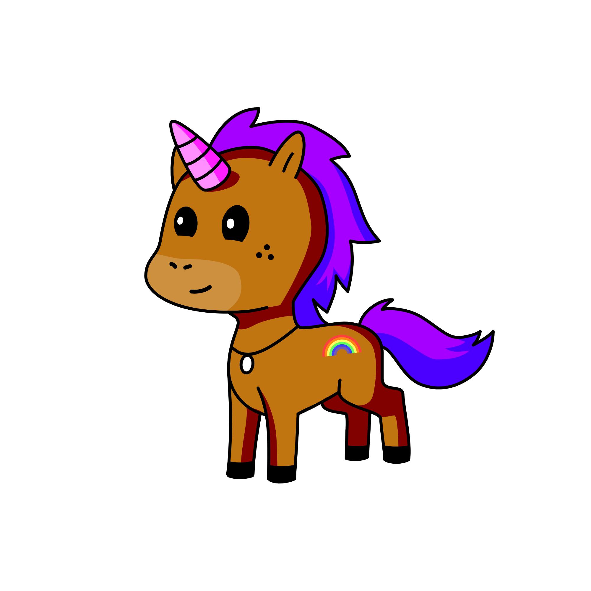 Isible, the unicorn
