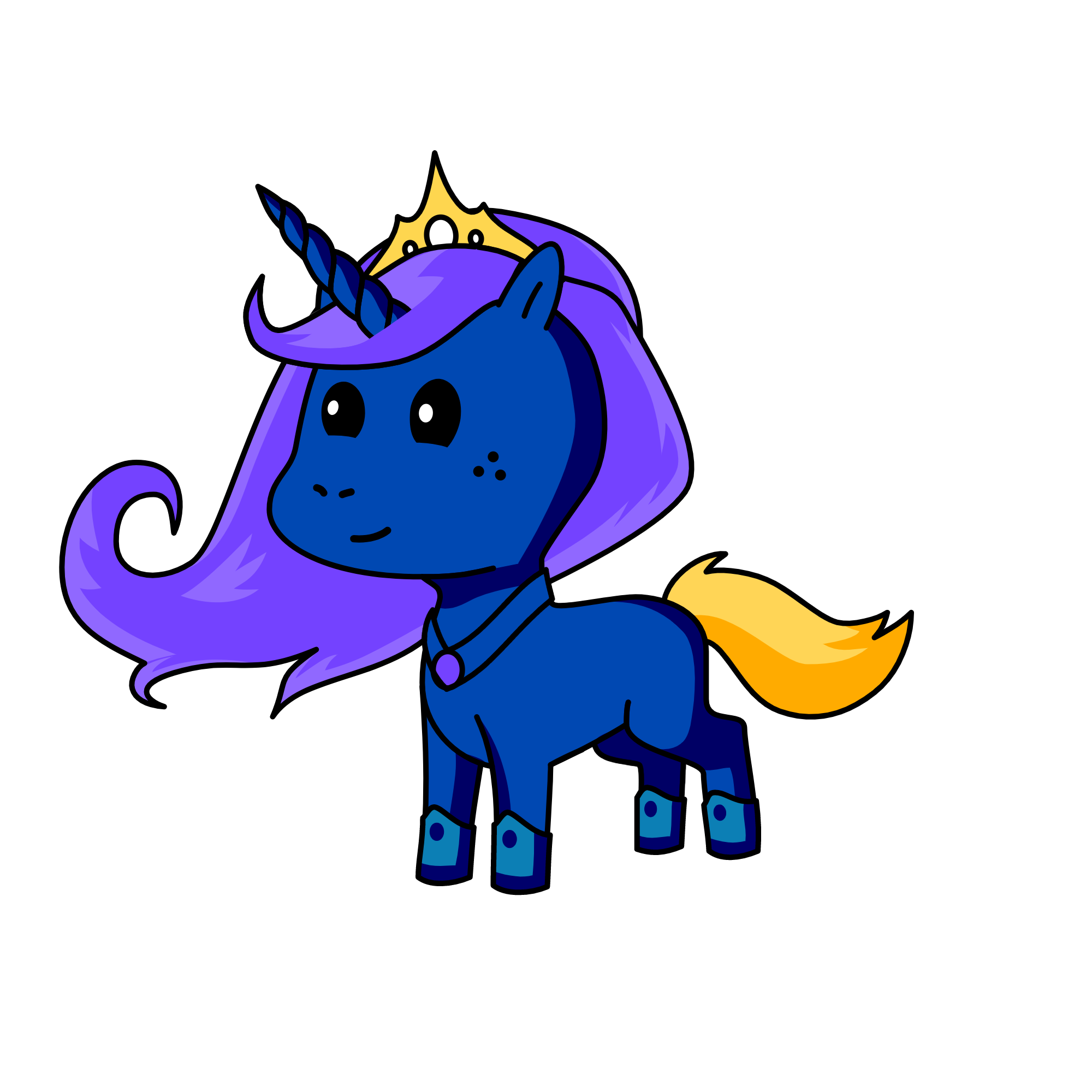 luna, the unicorn