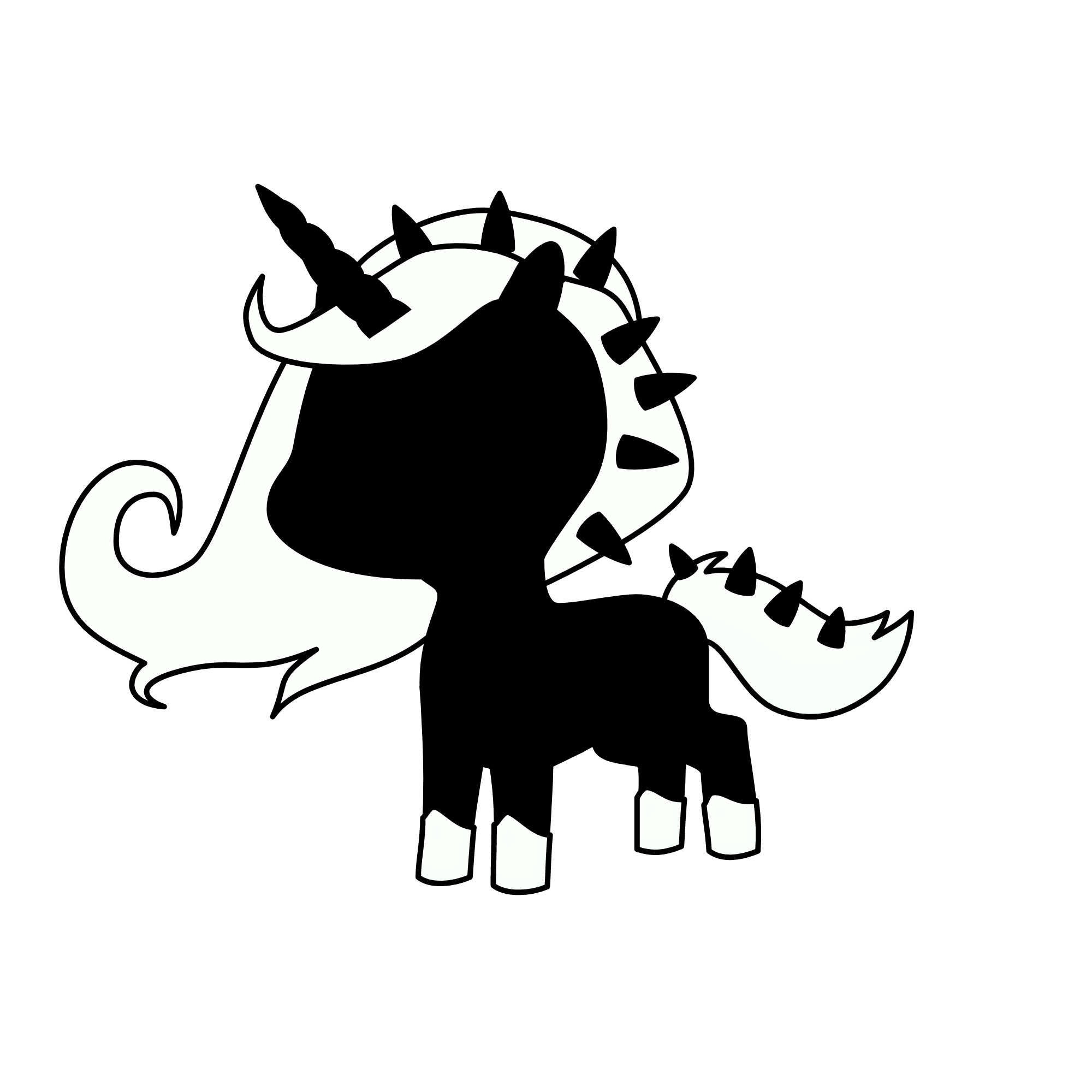 Shadow, the unicorn