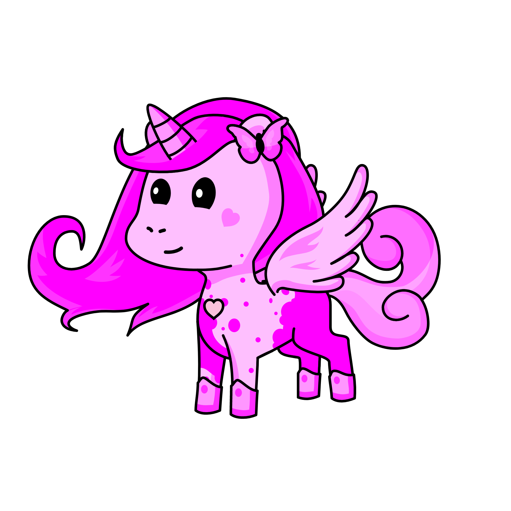 Princess Pinkie , the unicorn
