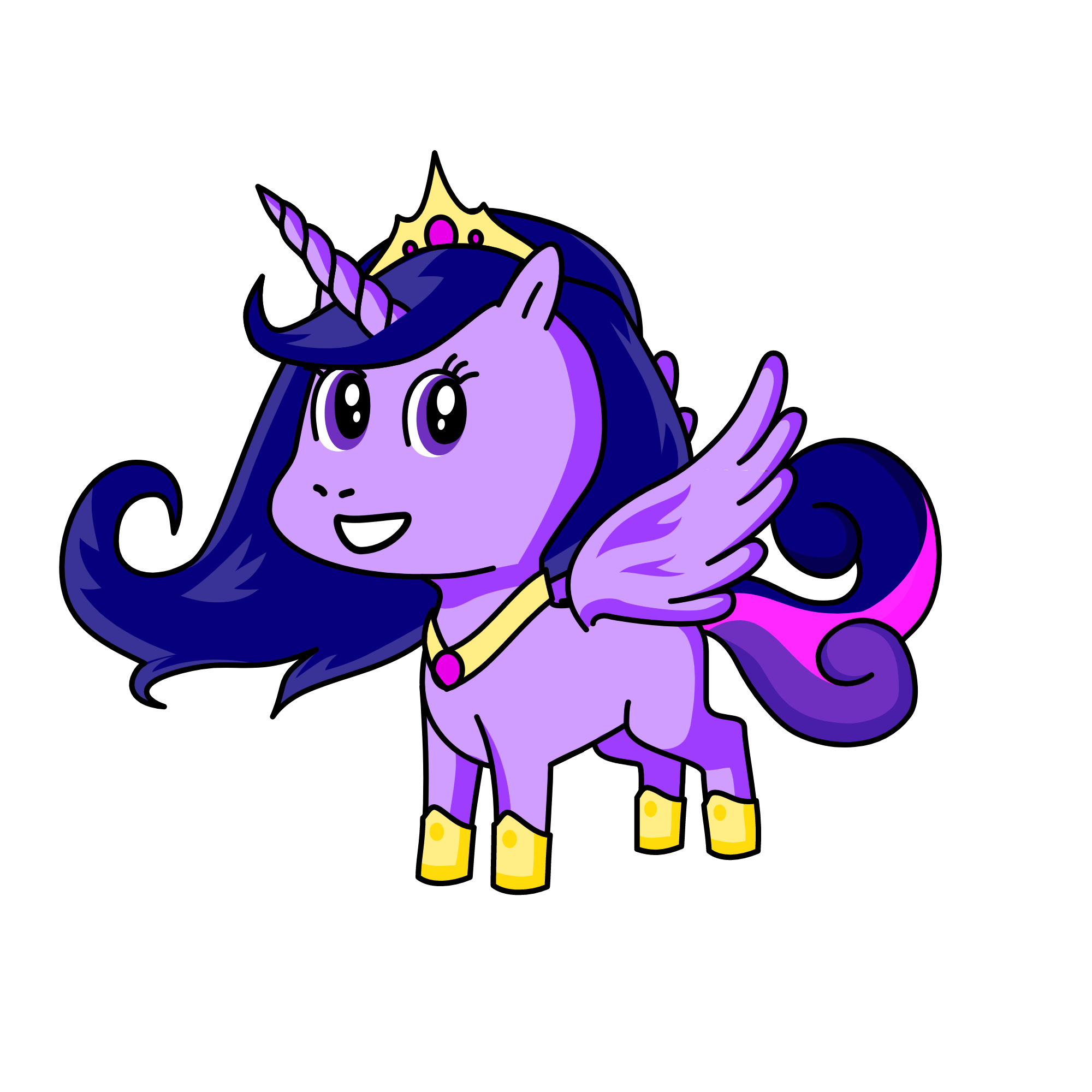 Twilight sparkle, the unicorn