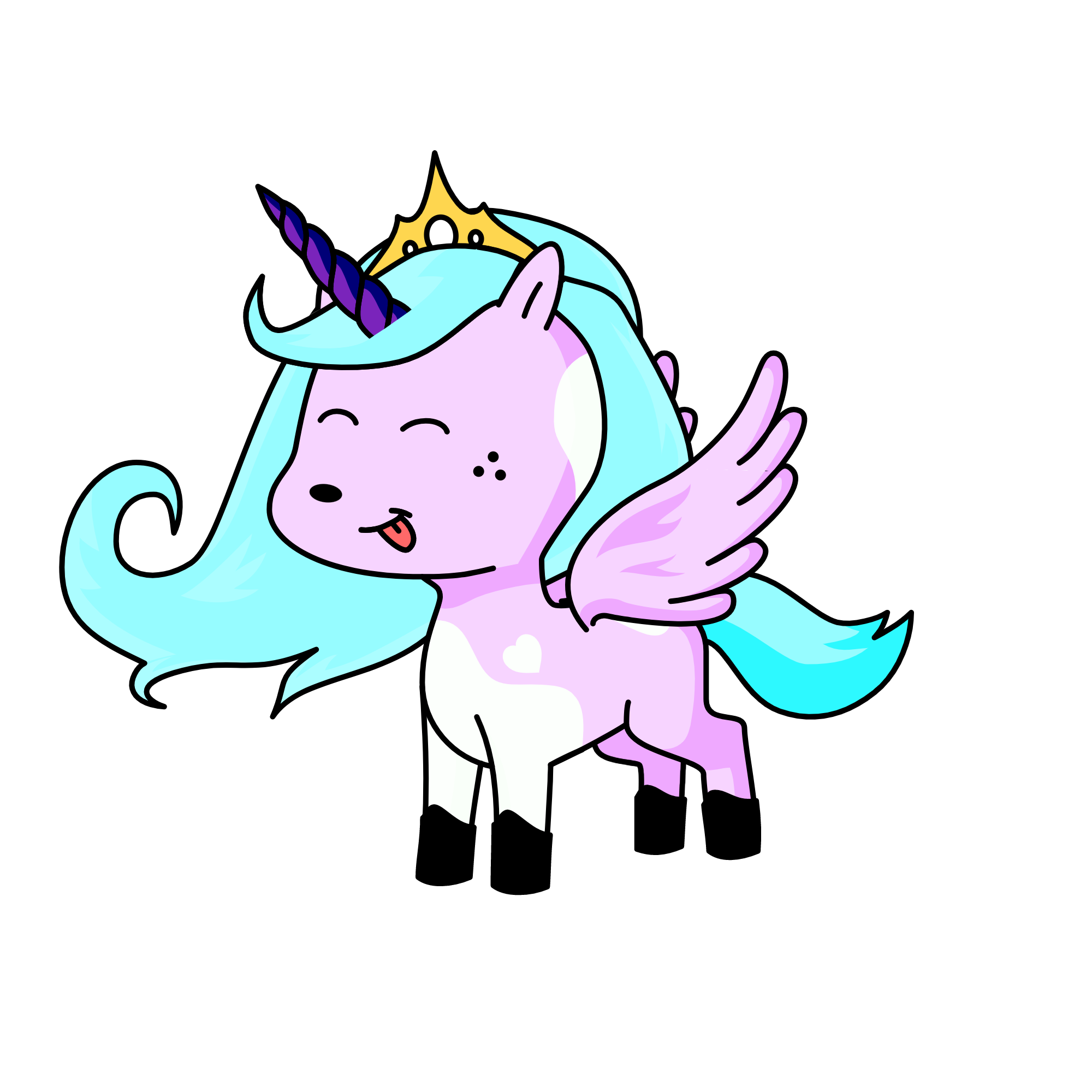 cotton candy, the unicorn
