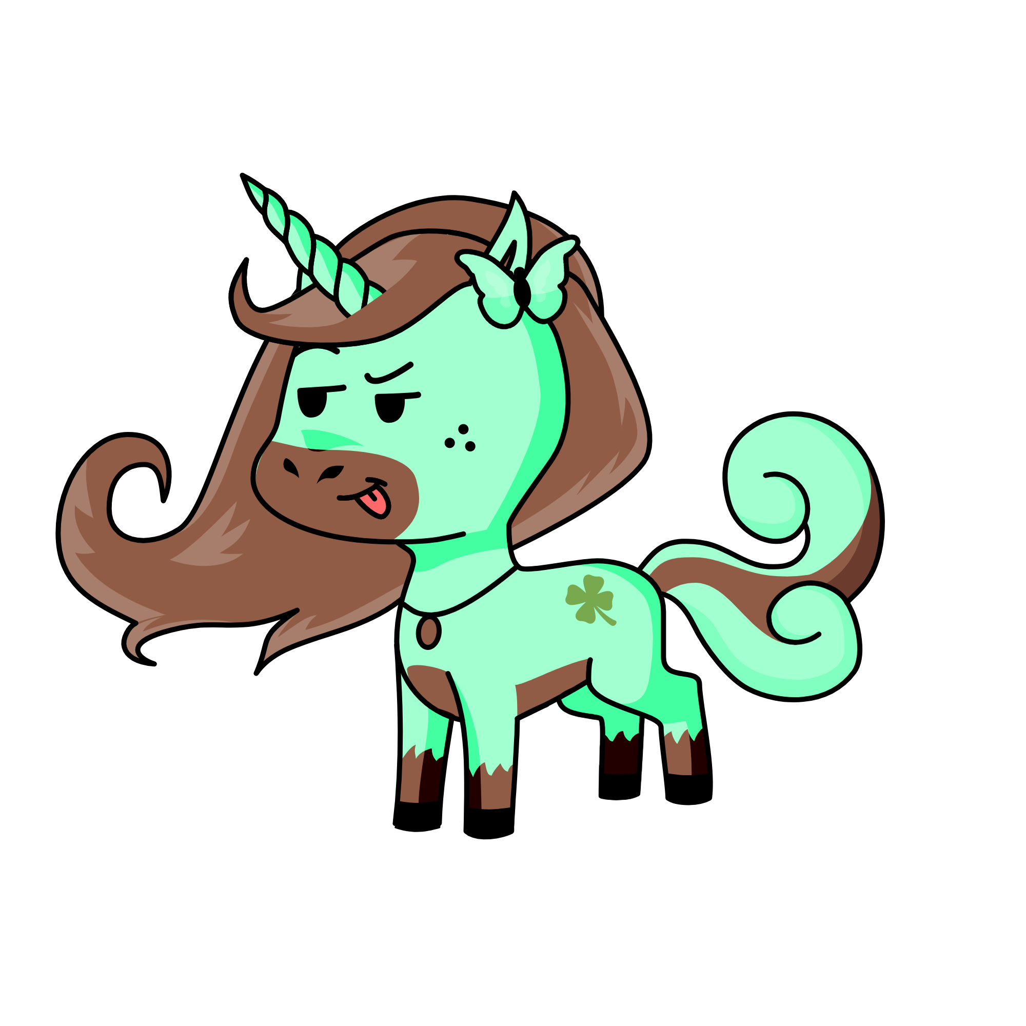 mint, the unicorn