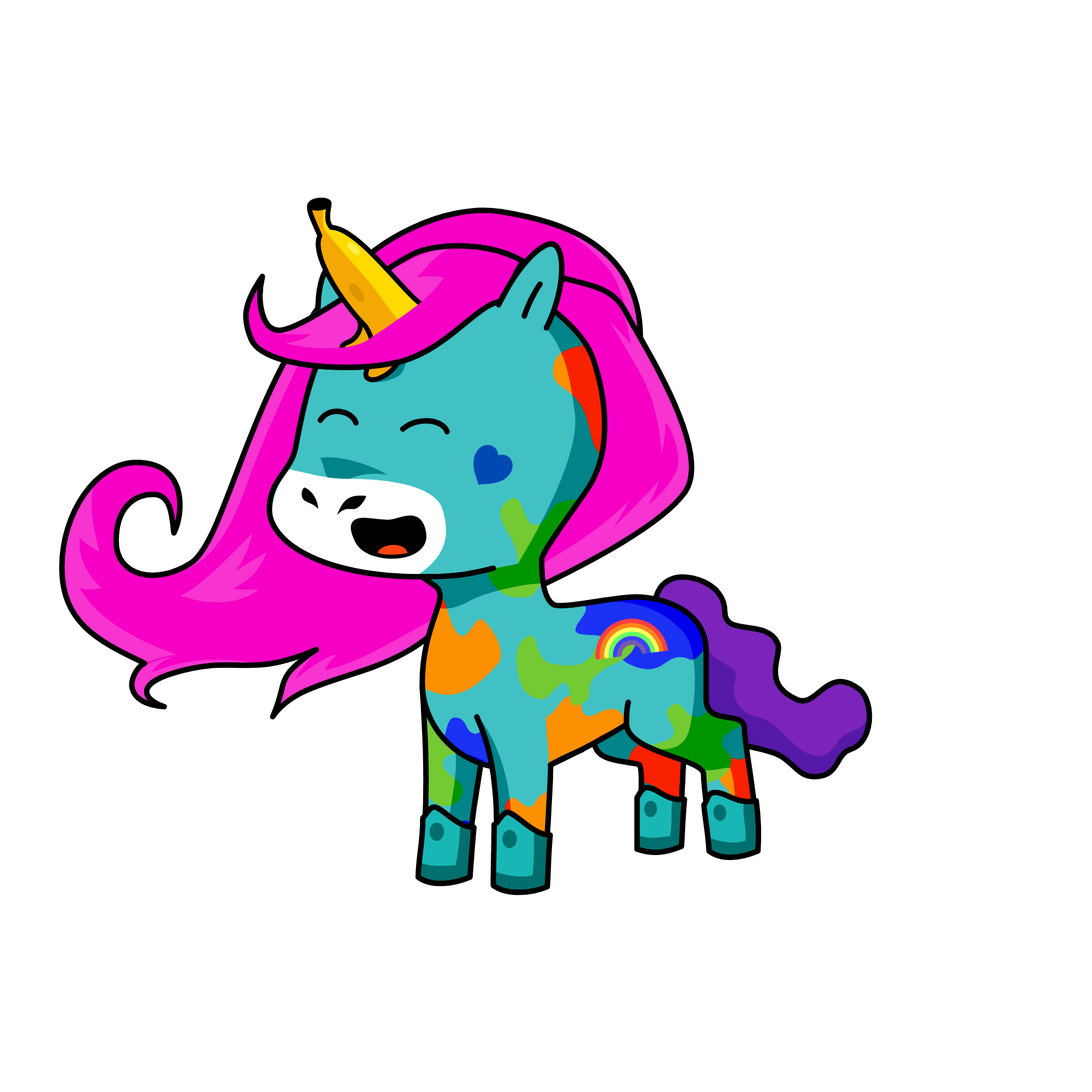Angalina, the unicorn