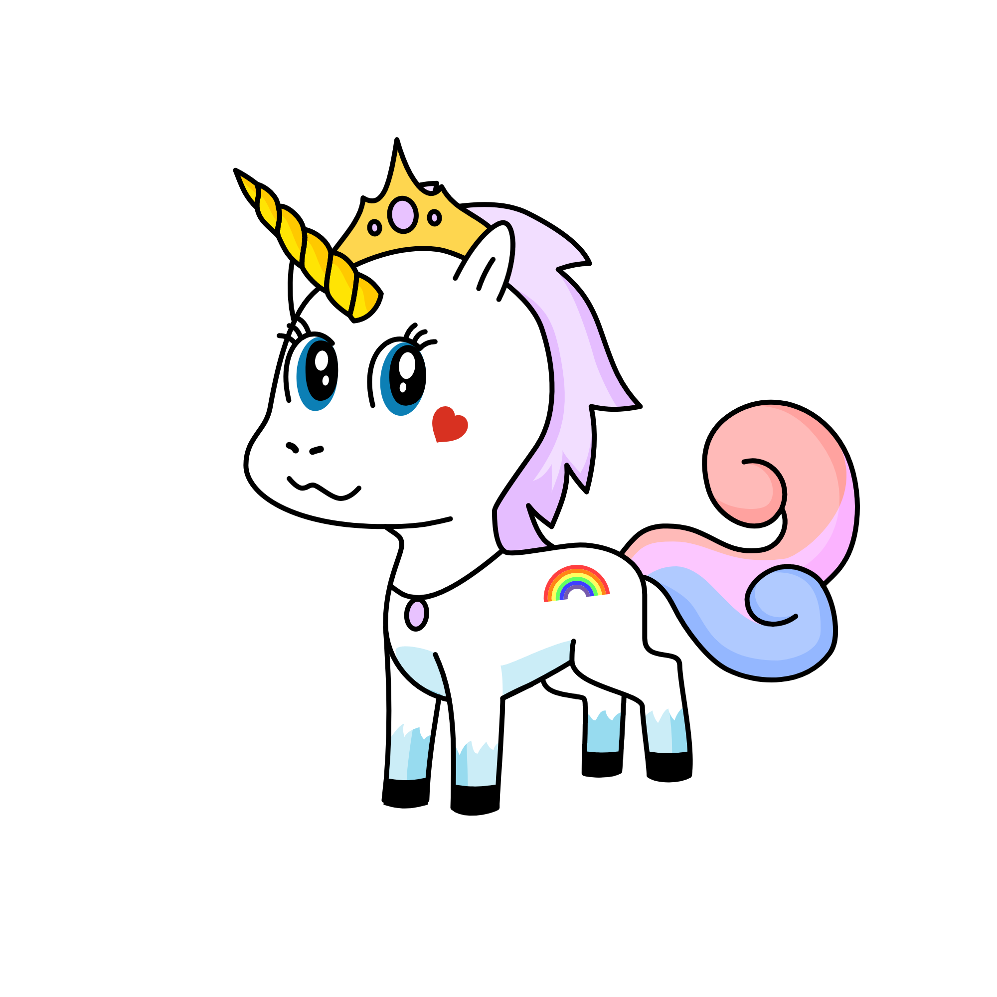 Princess Amelia, the unicorn