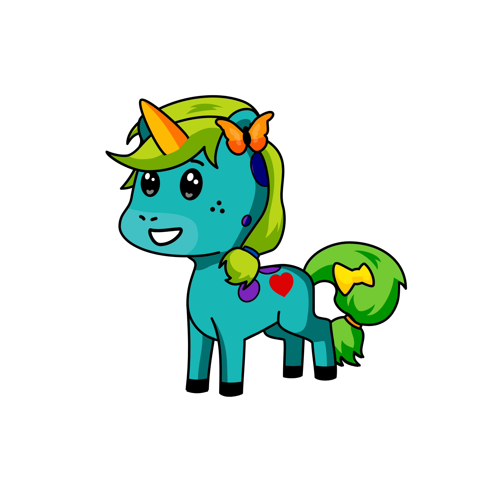 en cornify, the unicorn