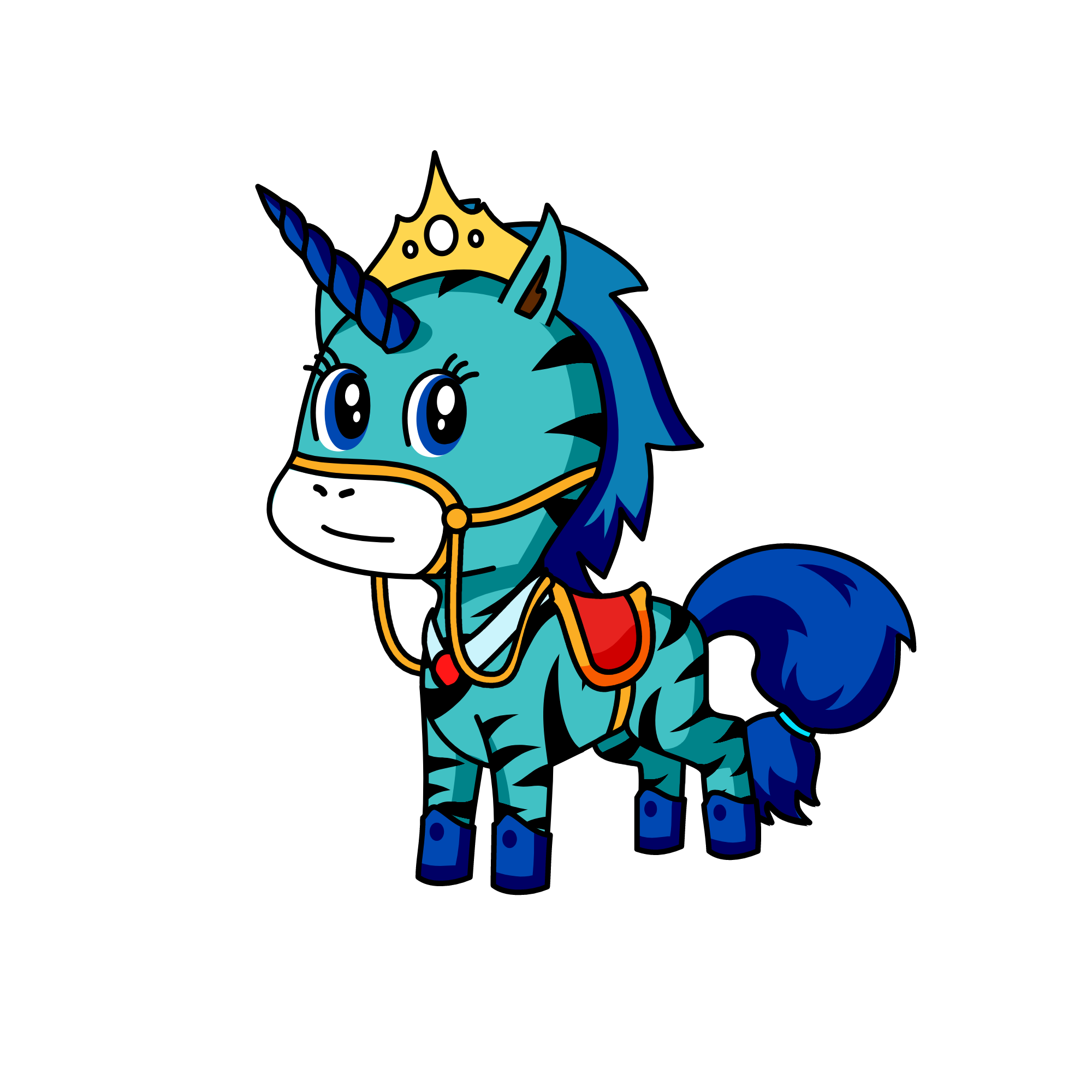 Alfa, the unicorn