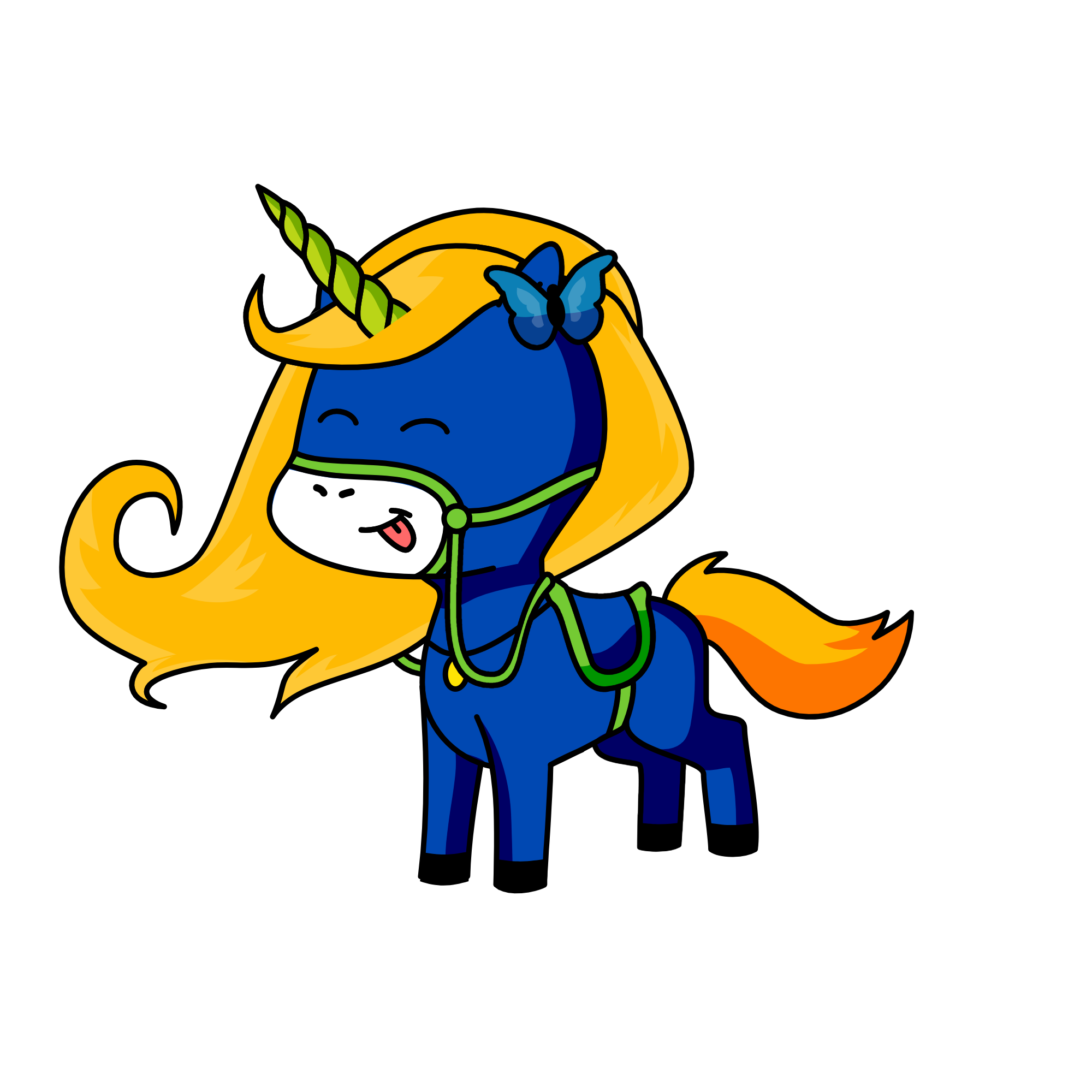 Shining Star, the unicorn