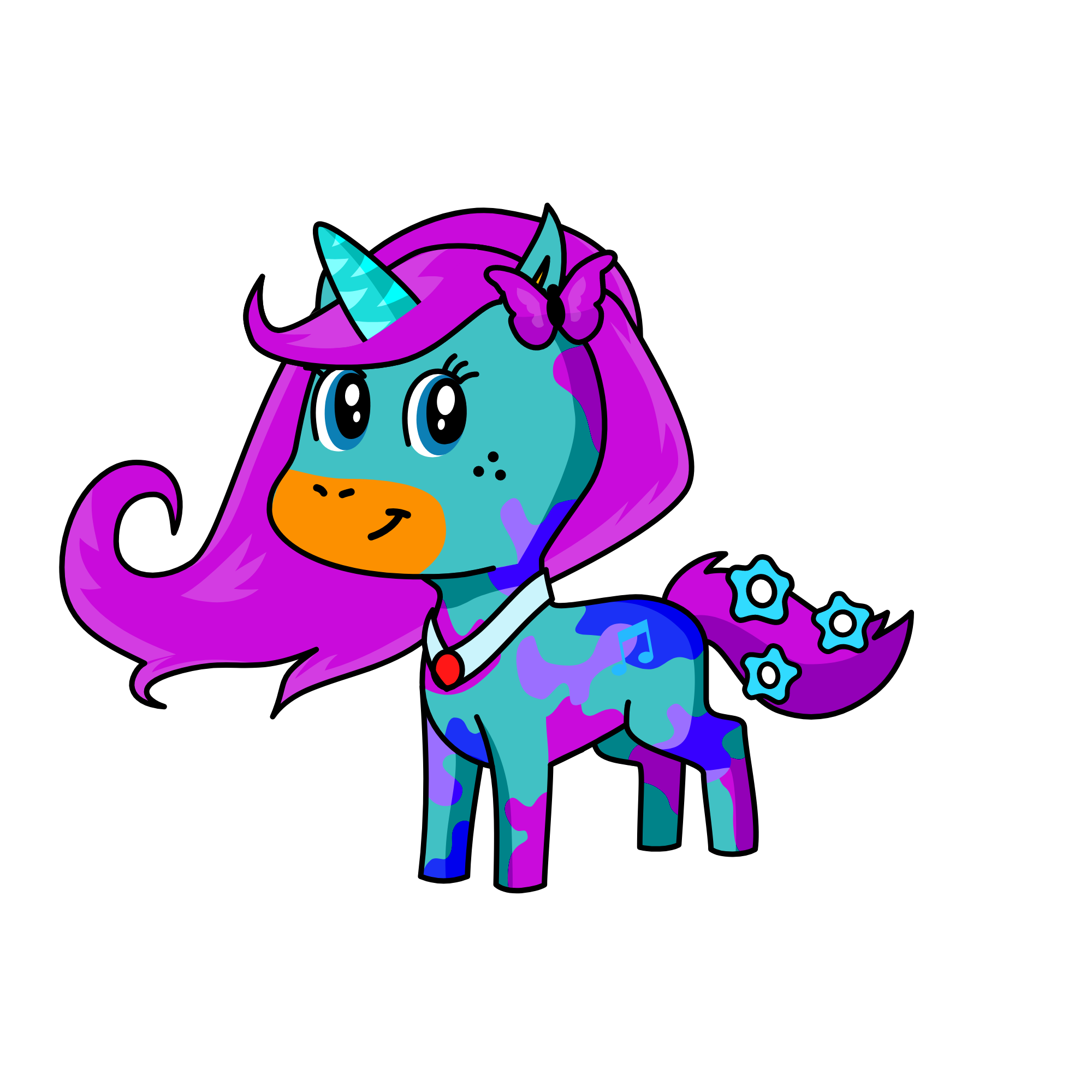 mia, the unicorn