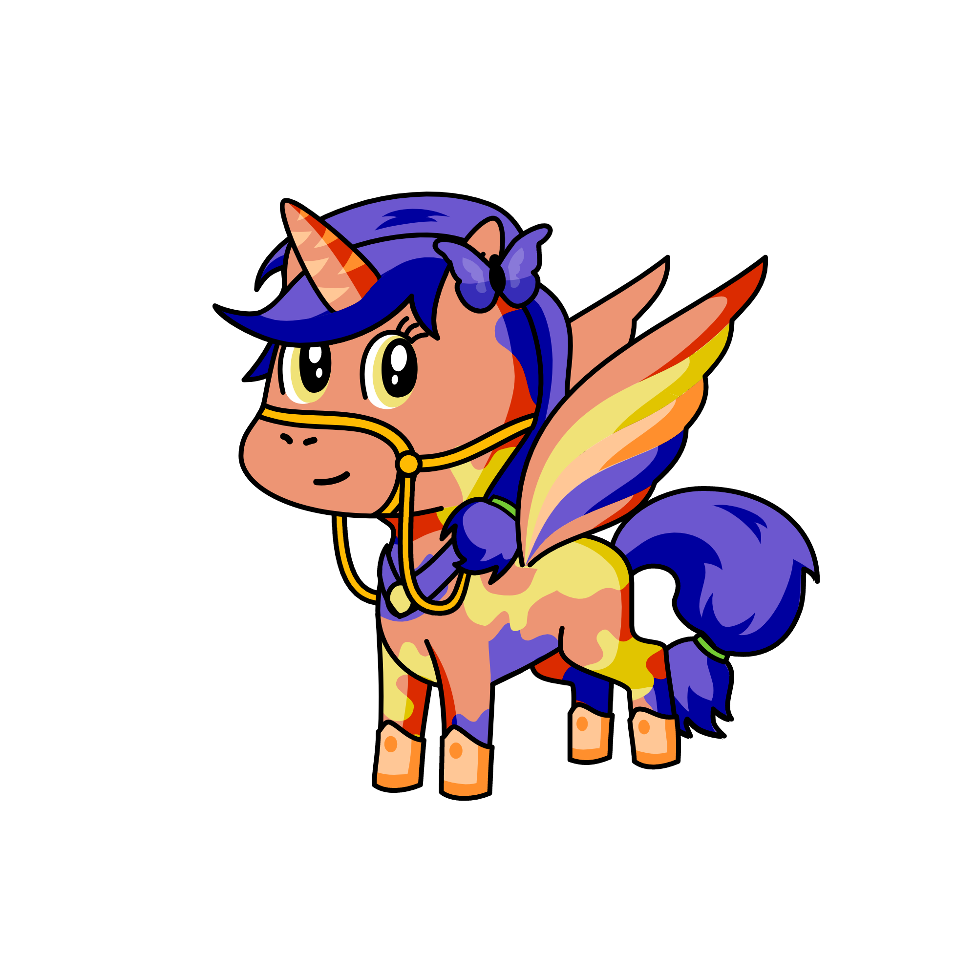 Clever Clogs, the unicorn