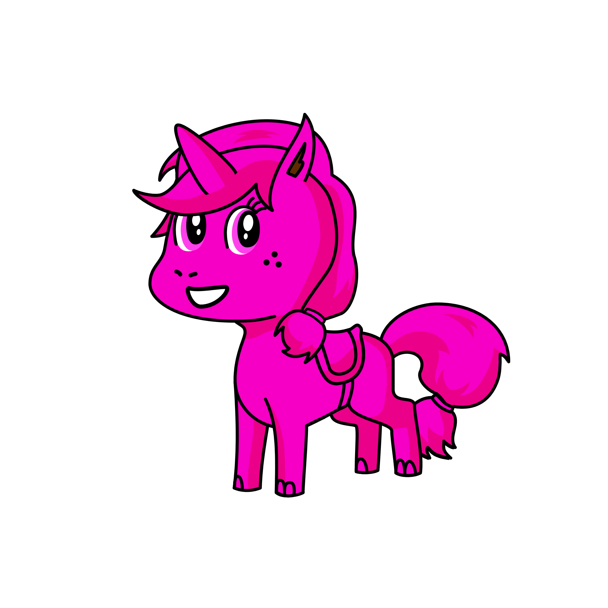 Pinkie , the unicorn