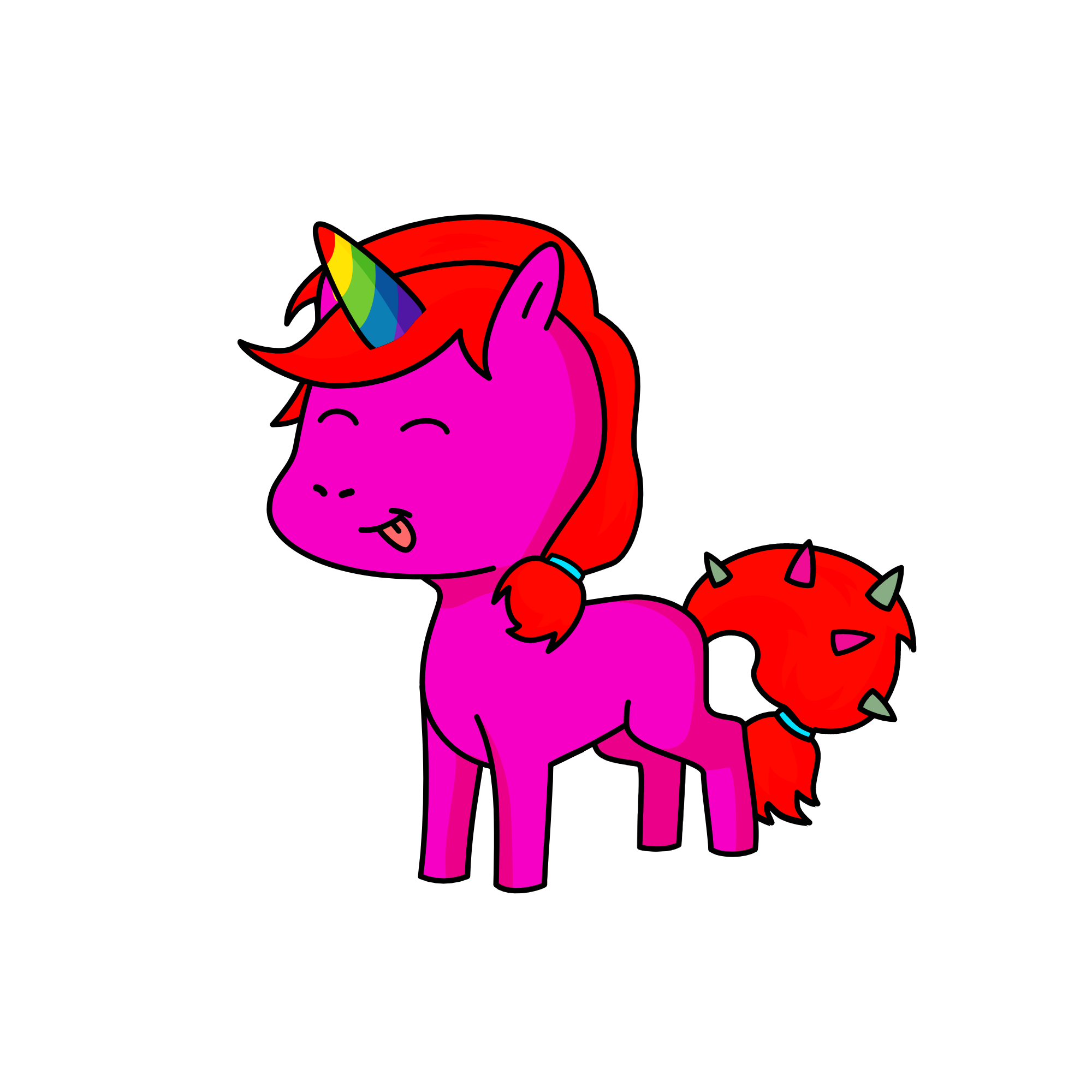 Nanaja, the unicorn