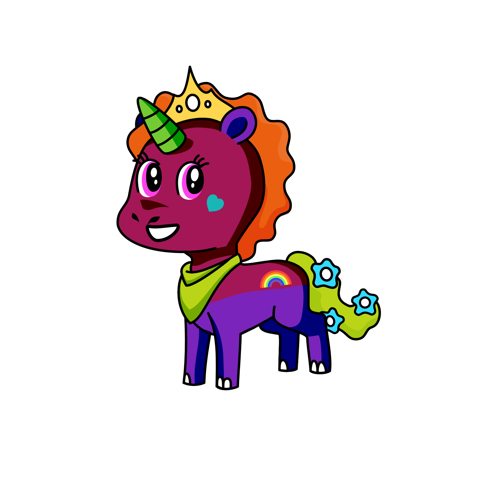 QUEEN, the unicorn