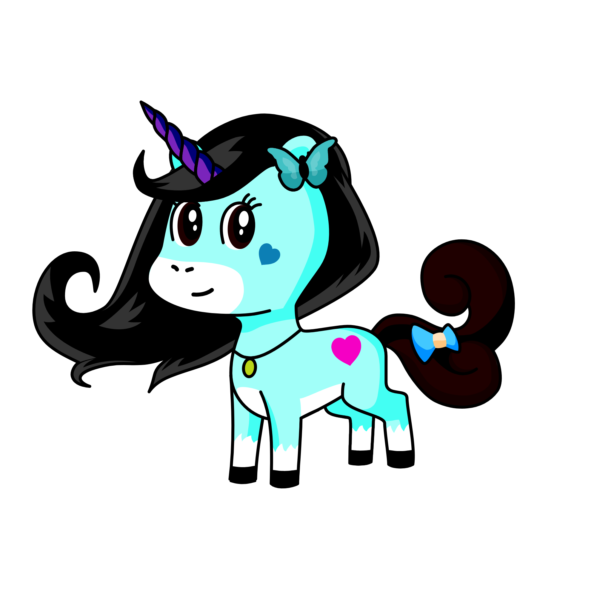 Ashley, the unicorn