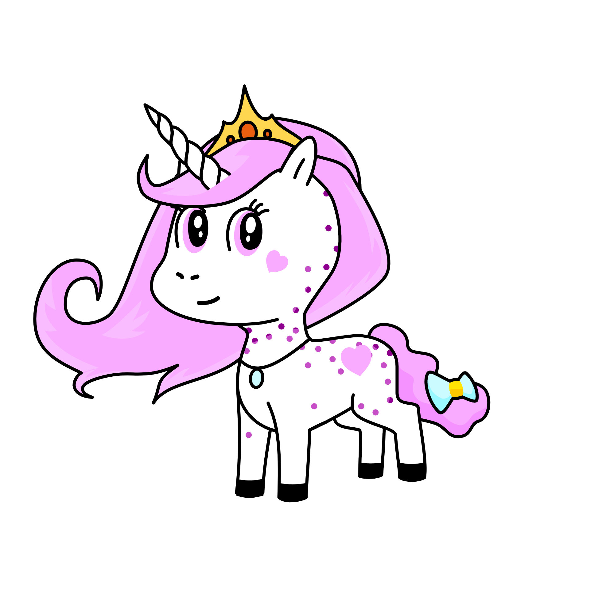 princess, the unicorn