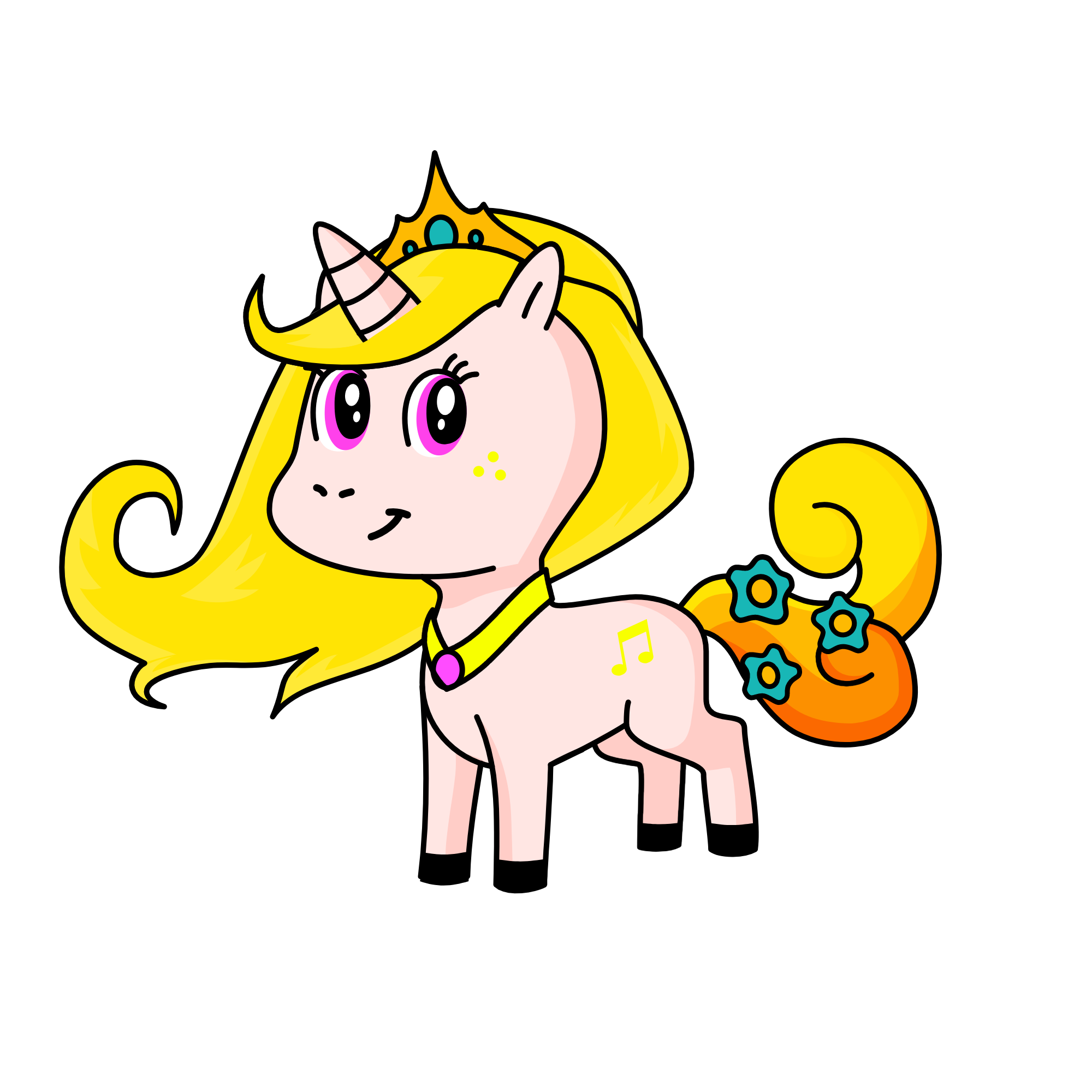 sunny, the unicorn