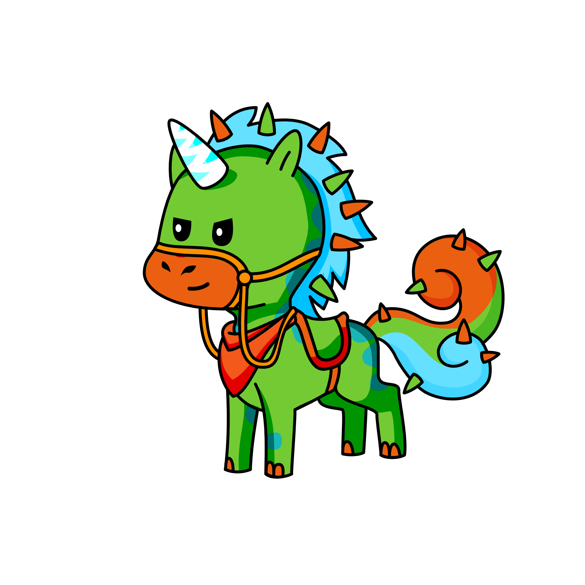 DJ, the unicorn