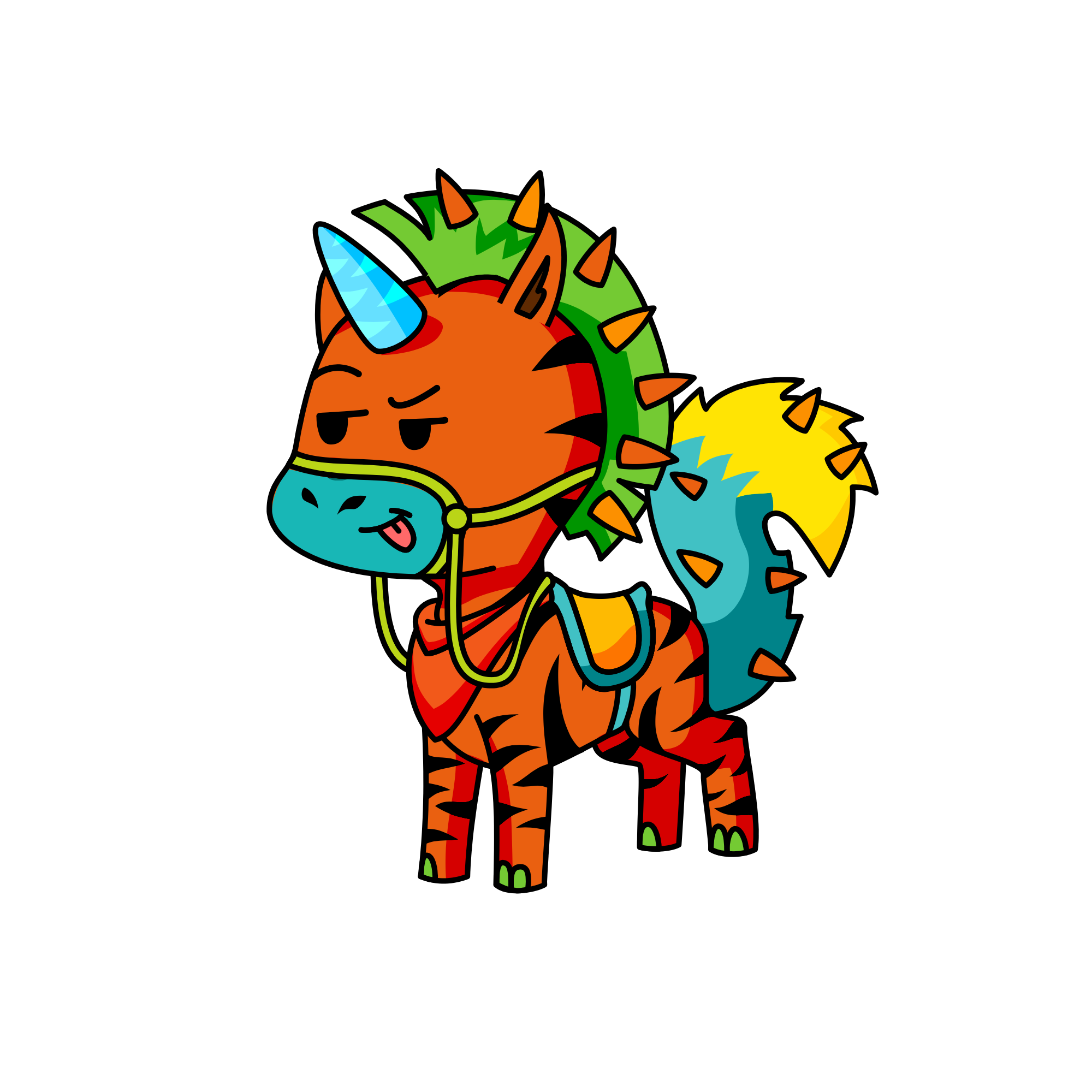 Dinosaur , the unicorn