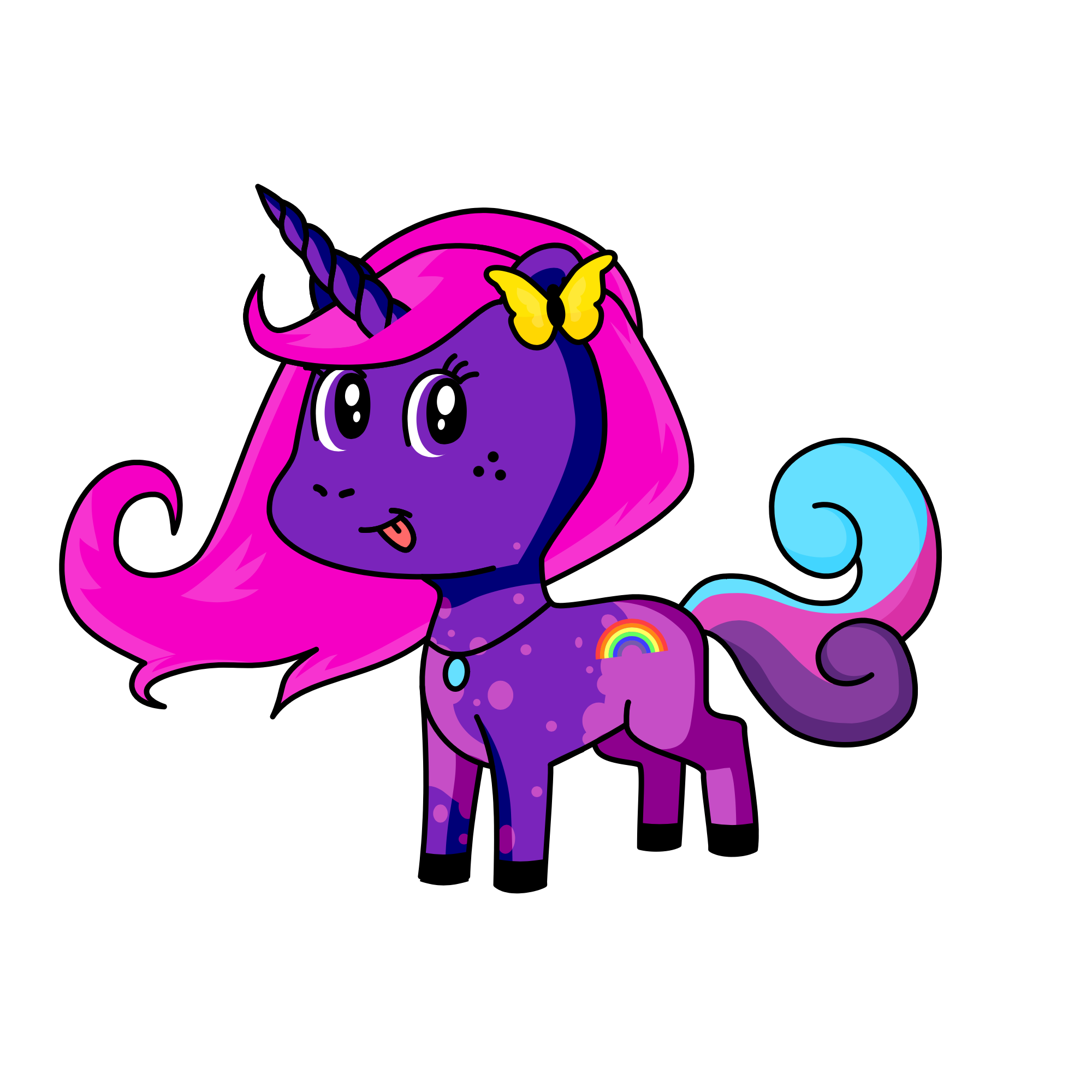 Sun lite, the unicorn
