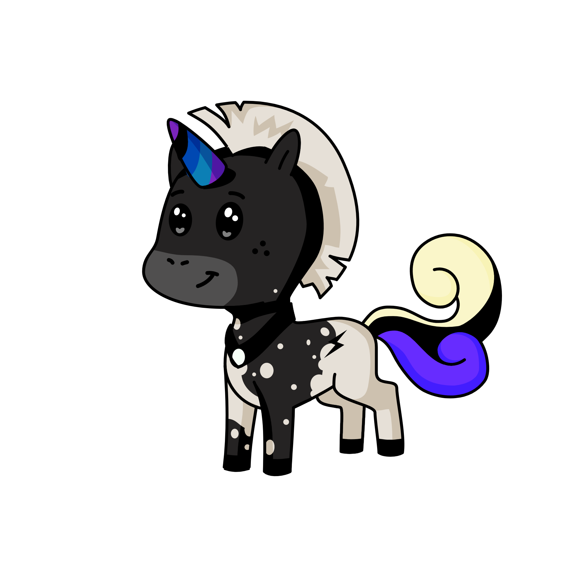 Crystal, the unicorn