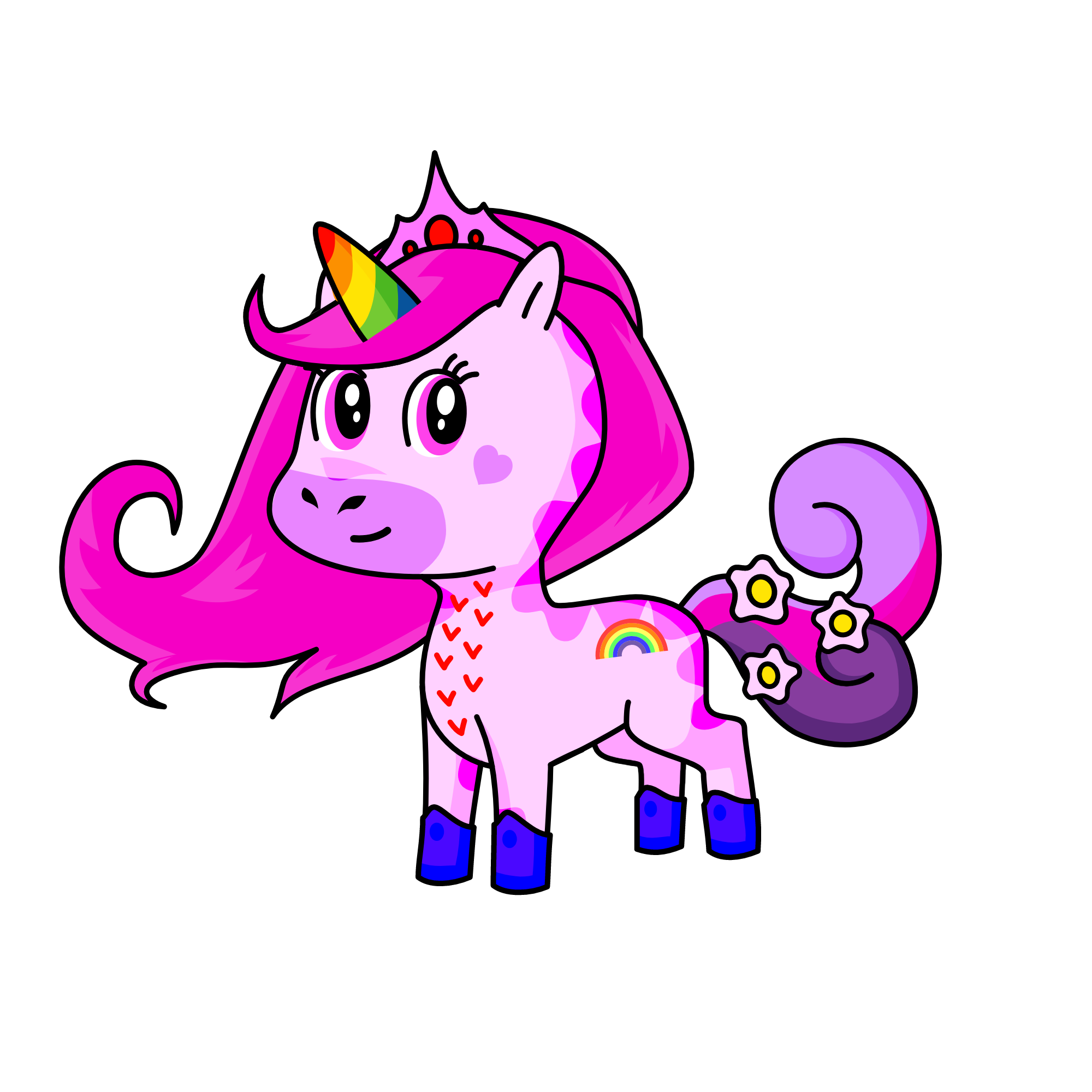 queen ruby rose, the unicorn
