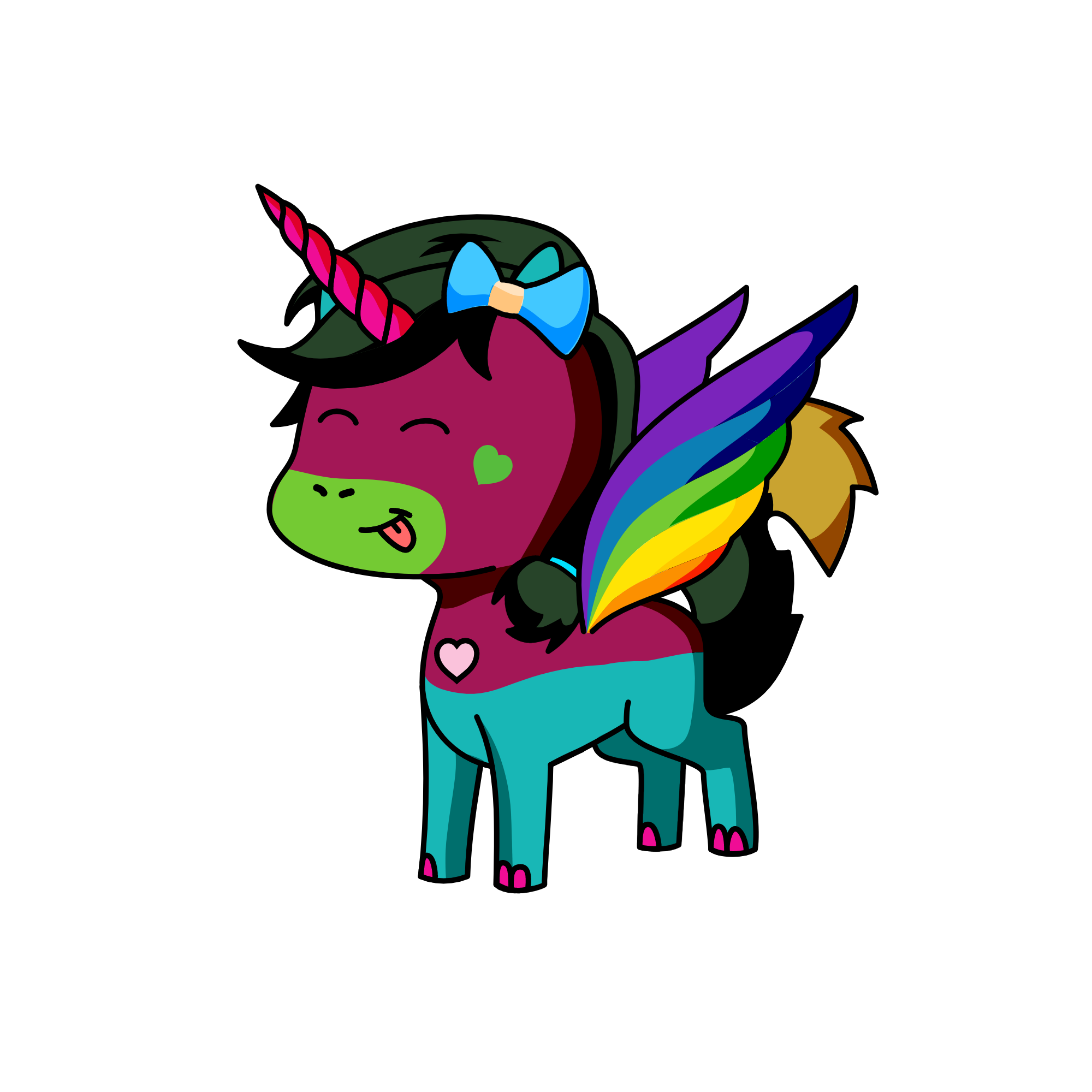 Cutie, the unicorn