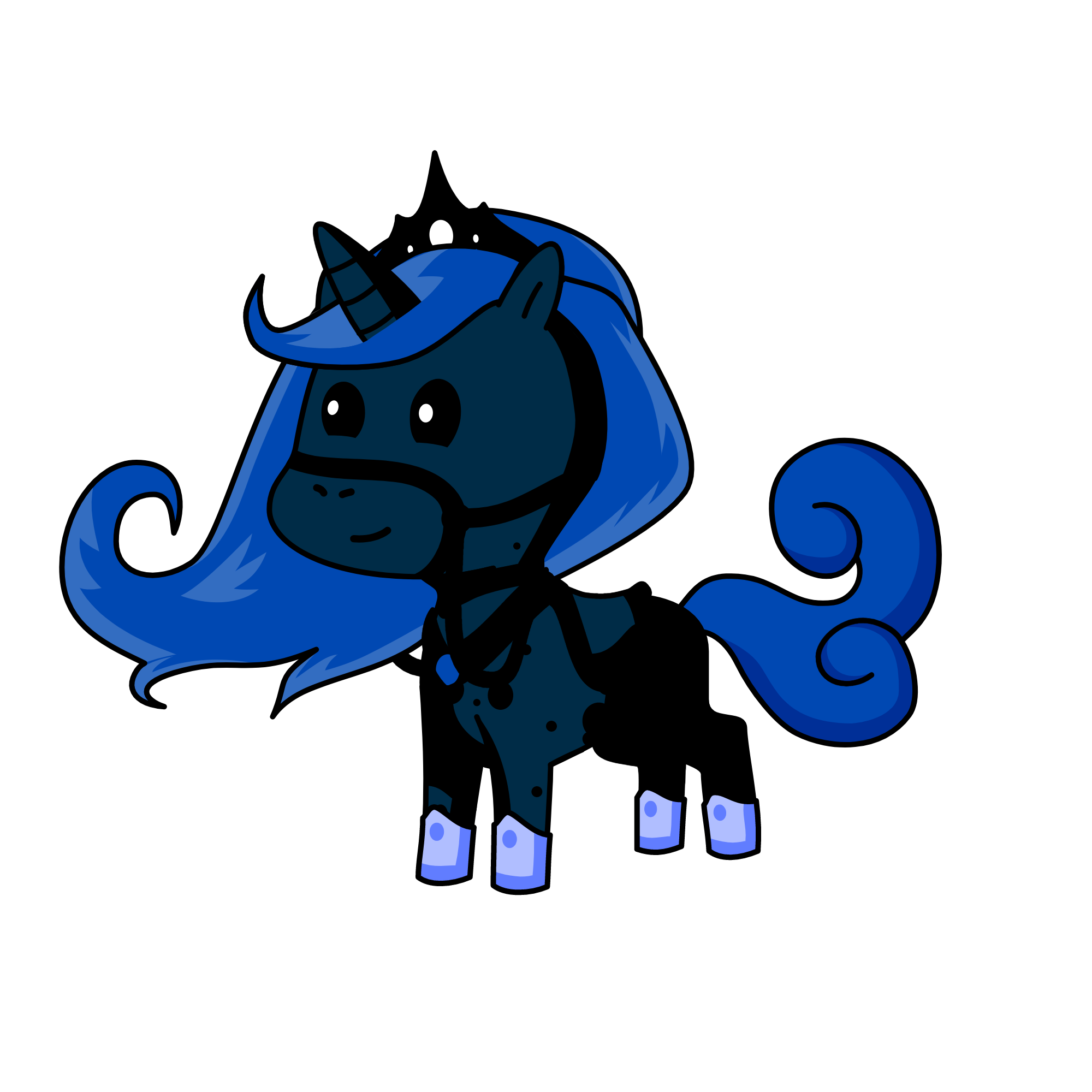 Luna, the unicorn